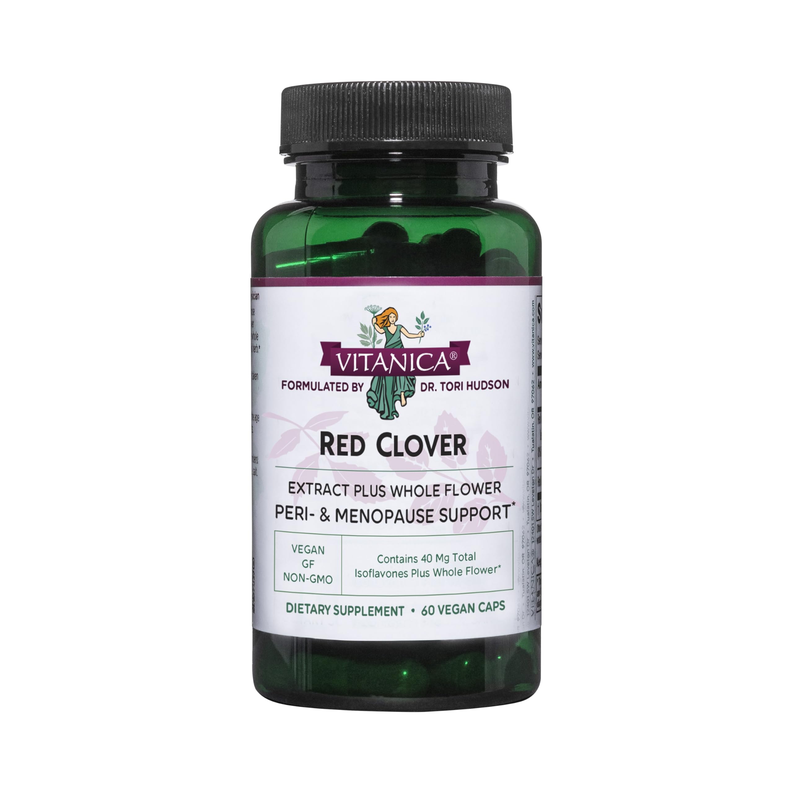 Foto 2 pulgar | Suplemento De Extracto De Flor Y Hoja De Trébol Rojo De Vitanica 500 Mg - Venta Internacional.
