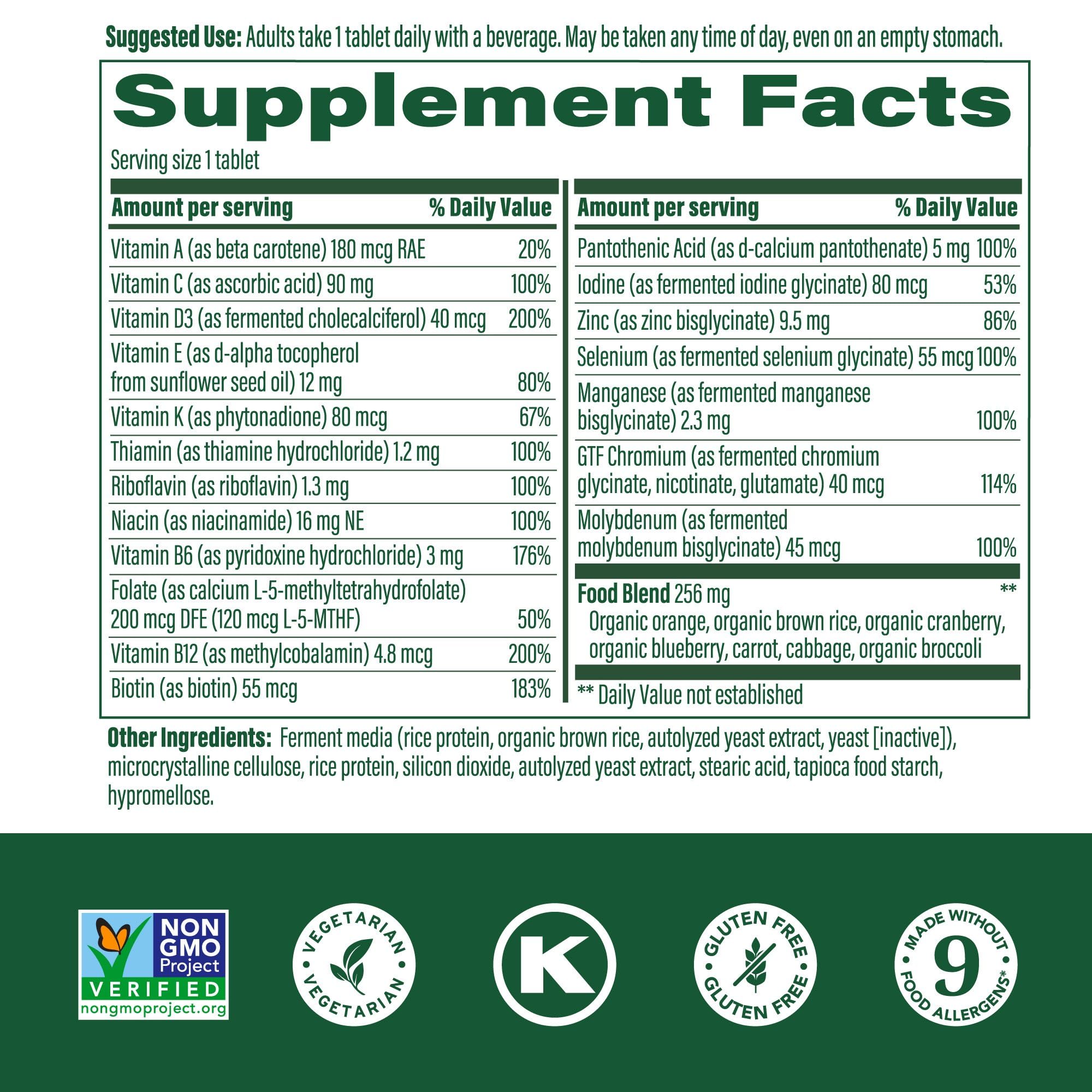 Foto 3 pulgar | Multivitamínico Megafood Para Mujeres Mayores De 55 Años, 120 Comprimidos Al Día - Venta Internacional.