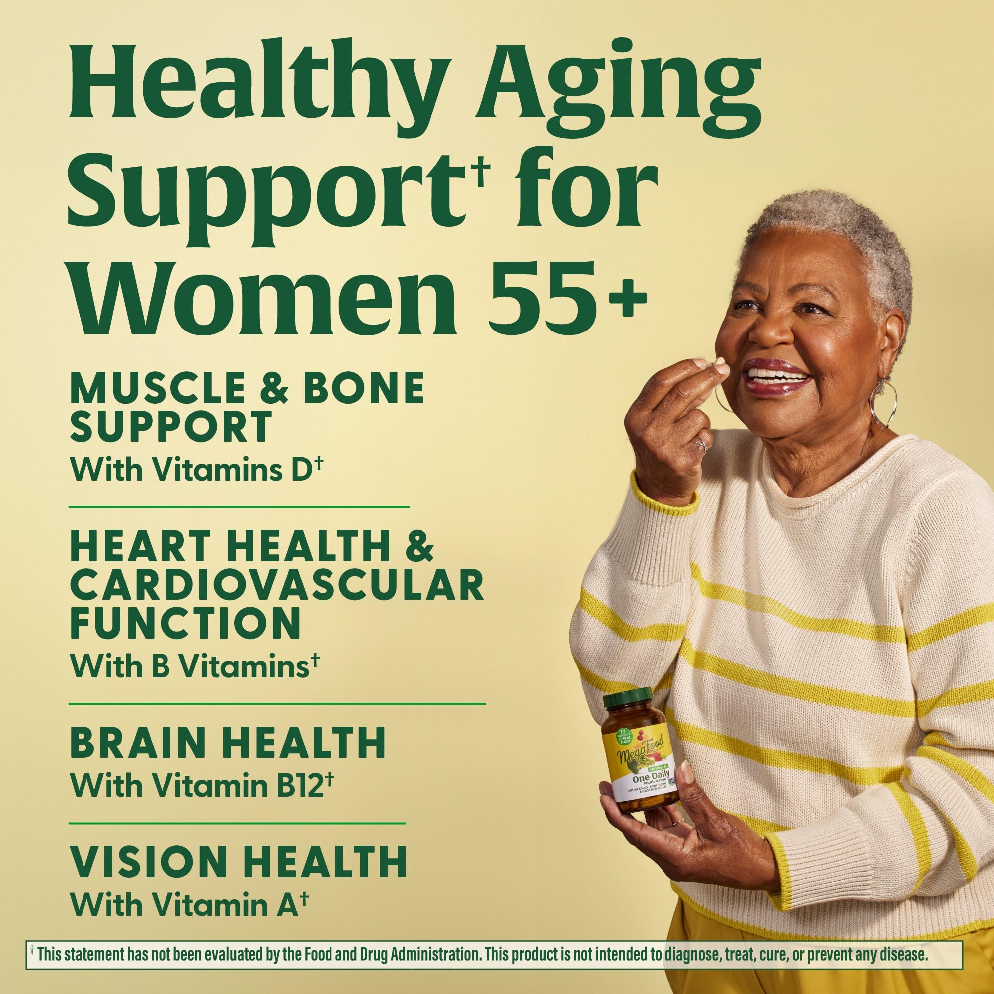 Foto 5 | Multivitamínico Megafood Para Mujeres Mayores De 55 Años, 120 Comprimidos Al Día - Venta Internacional.