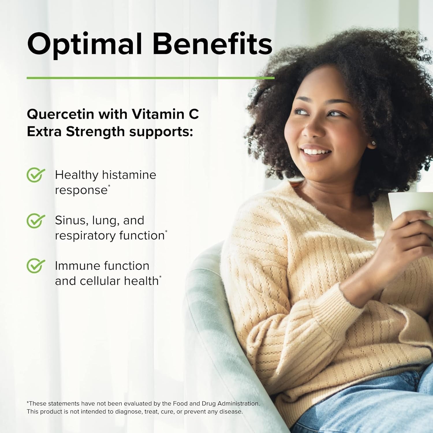Foto 3 | Complementa Terry Naturally Quercetina Con Vitamina C 60 Cápsulas - Venta Internacional.