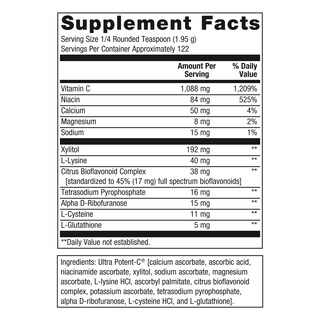 Foto 2 | Vitamina C En Polvo Metagenics Ultra Potent-c, 250 Ml, Apoyo Inmunológico - Venta Internacional.