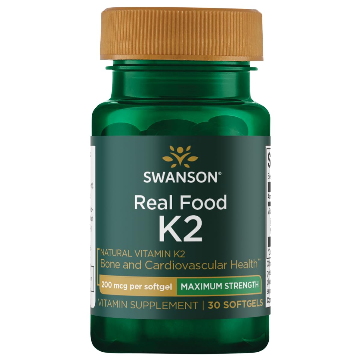 Foto 2 pulgar | Suplemento Vitamínico Swanson Maximum Strength Vitamin K2 - Venta Internacional.