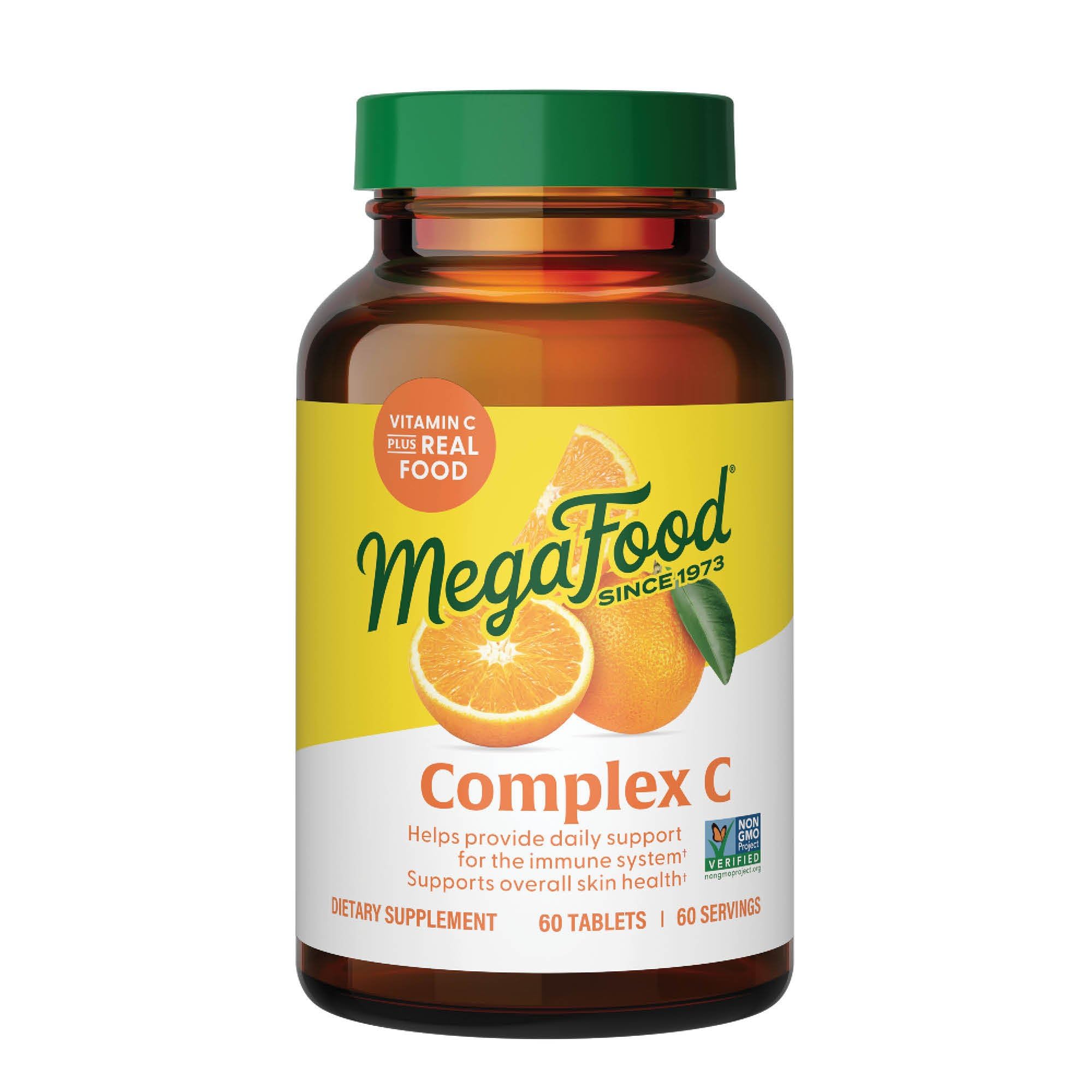 Foto 2 pulgar | Suplemento Megafood Complex C Vegan Immune Support 60 Comprimidos - Venta Internacional.