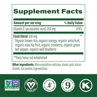 Foto 2 | Suplemento Megafood Complex C Vegan Immune Support 60 Comprimidos - Venta Internacional.
