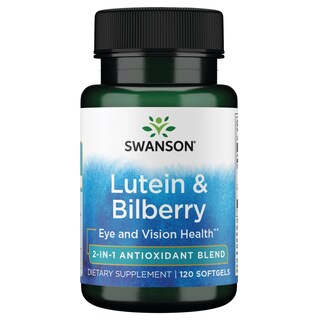 Foto 1 | Suplemento Swanson Estandarizado De Luteína Y Arándano 120 G - Venta Internacional.