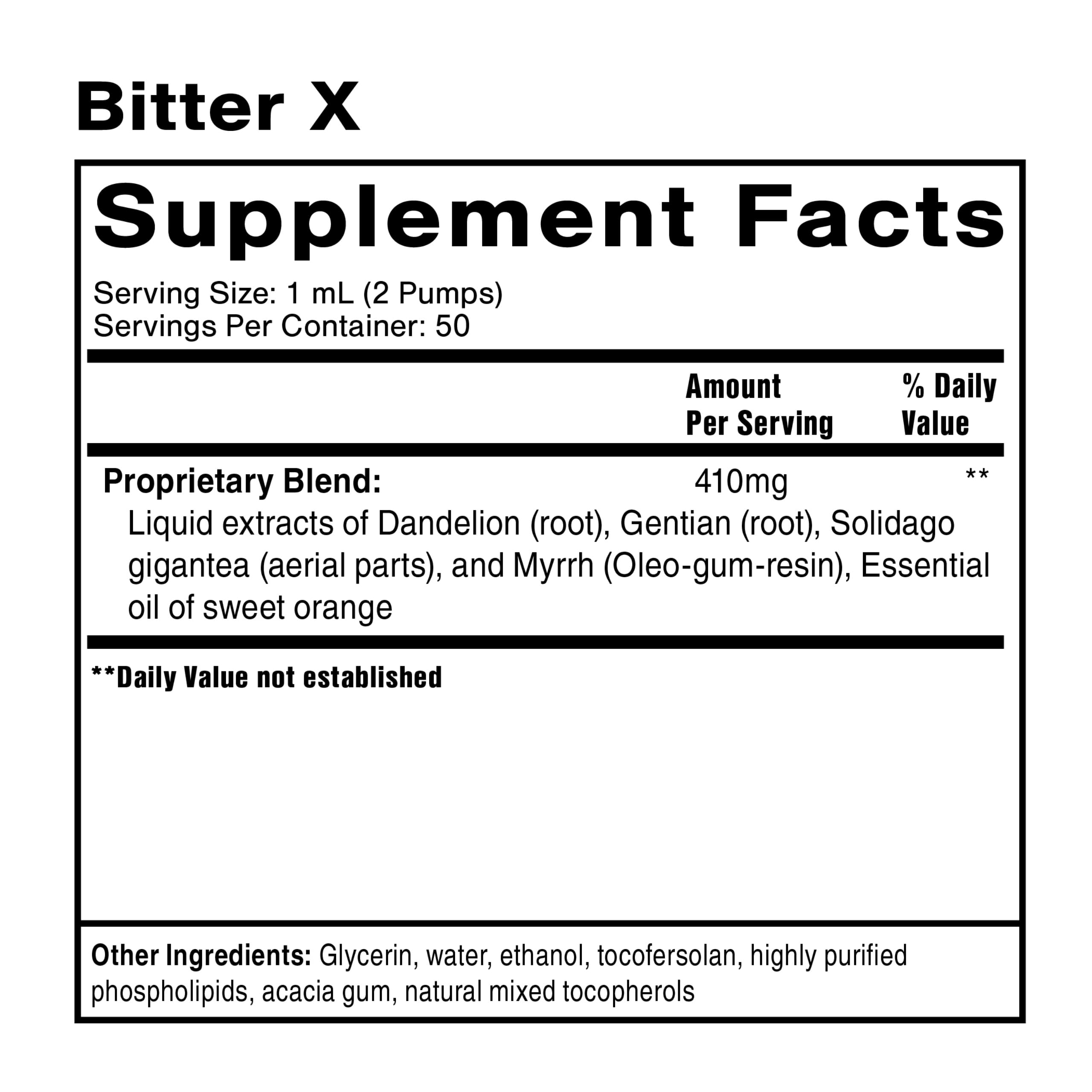 Foto 2 | Suplemento Quicksilver Scientific Dr. Shade's Bitterx 50 Ml - Venta Internacional.