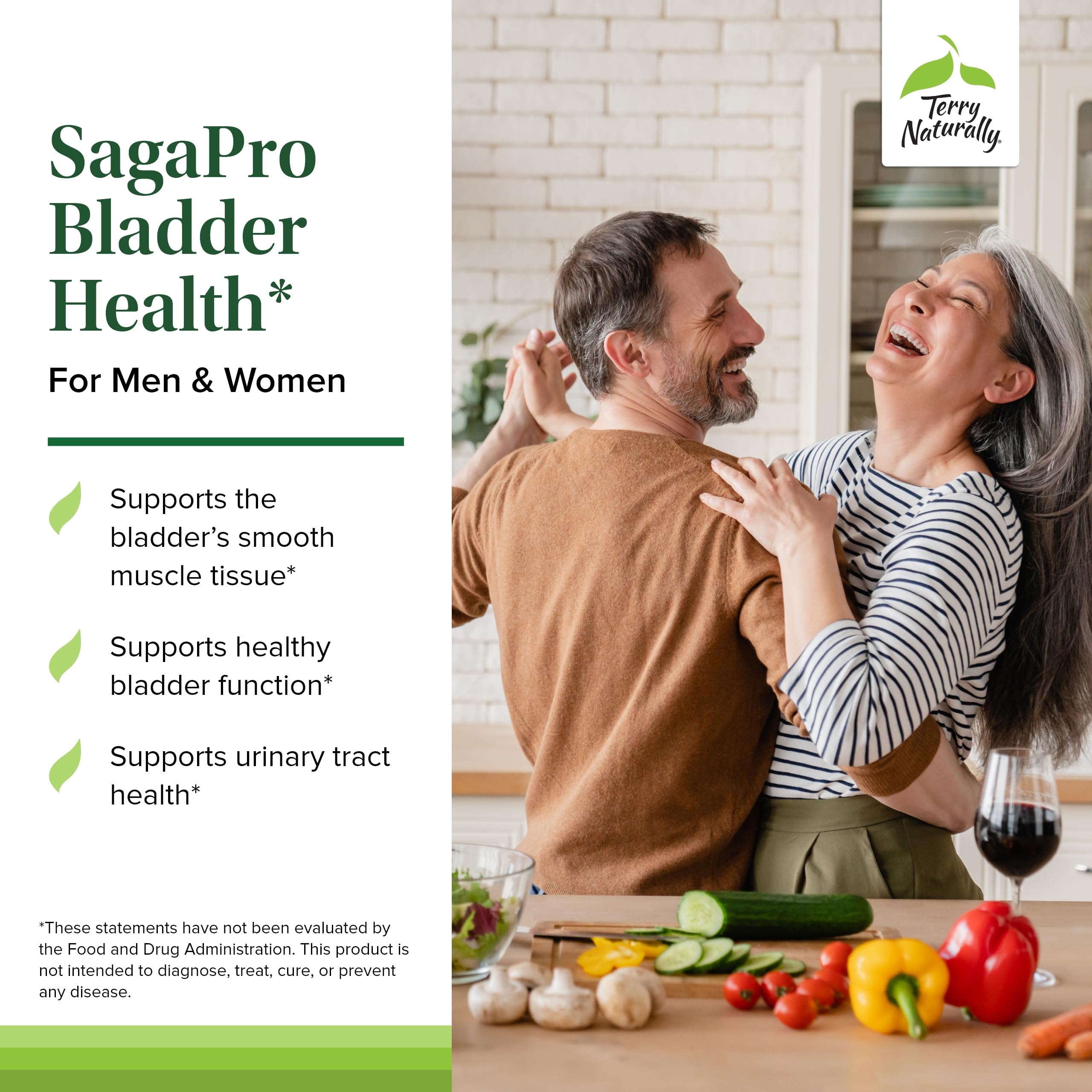 Foto 4 pulgar | Suplemento Terry Naturally Sagepro Bladder 60 Cápsulas Veganas - Venta Internacional.