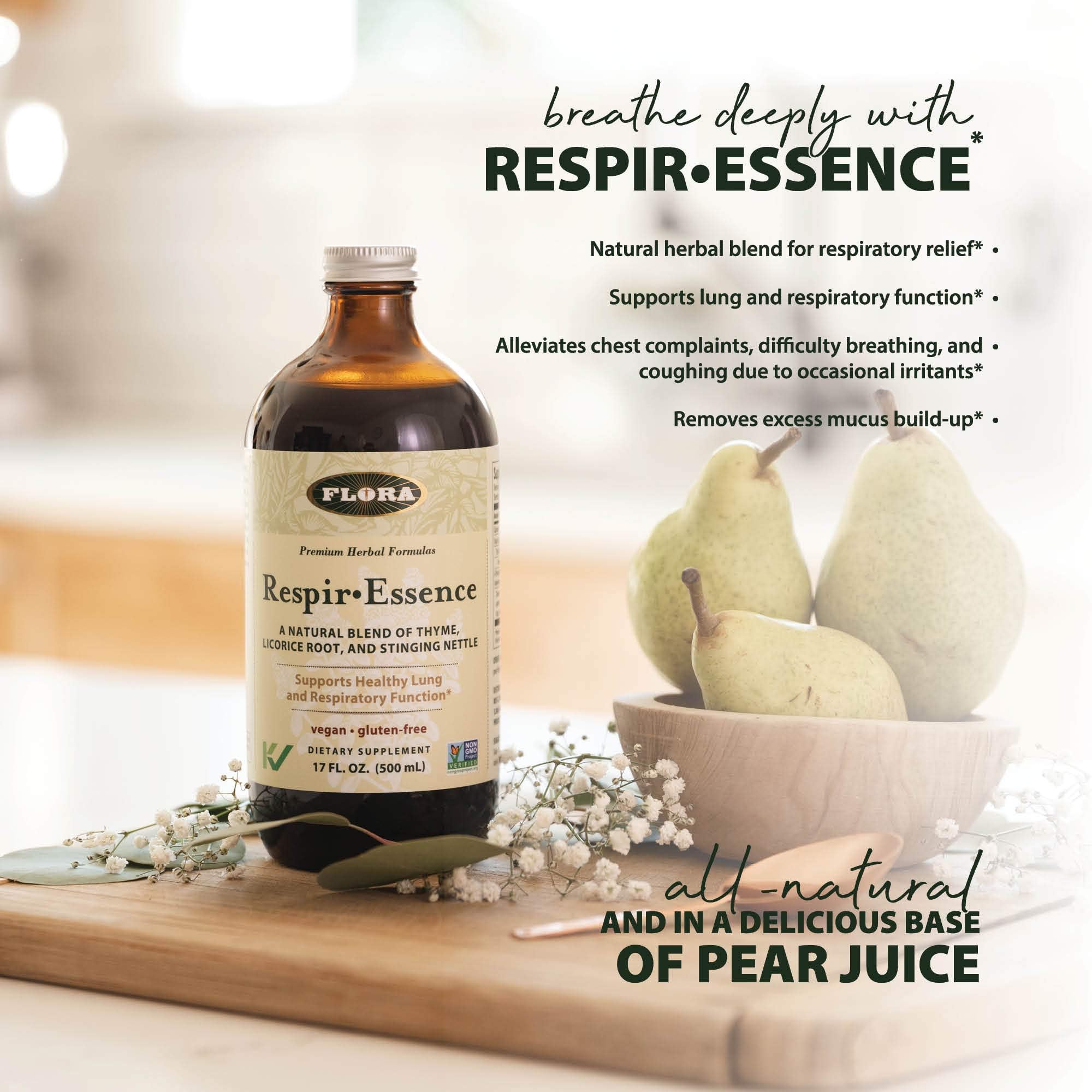 Foto 4 | Suplemento Flora Respir-essence Lung & Respiratory 500 Ml - Venta Internacional.