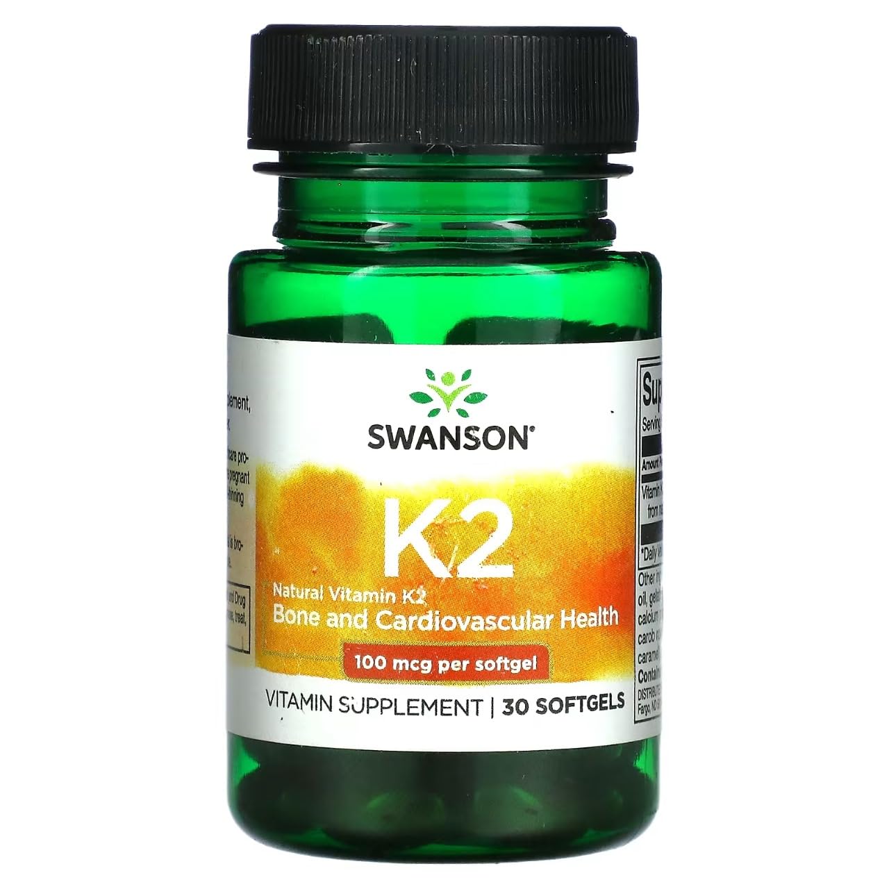 Foto 2 pulgar | Suplemento Swanson De Vitamina K2 (menaquinona-7) 100 Mcg 30 Soft - Venta Internacional.