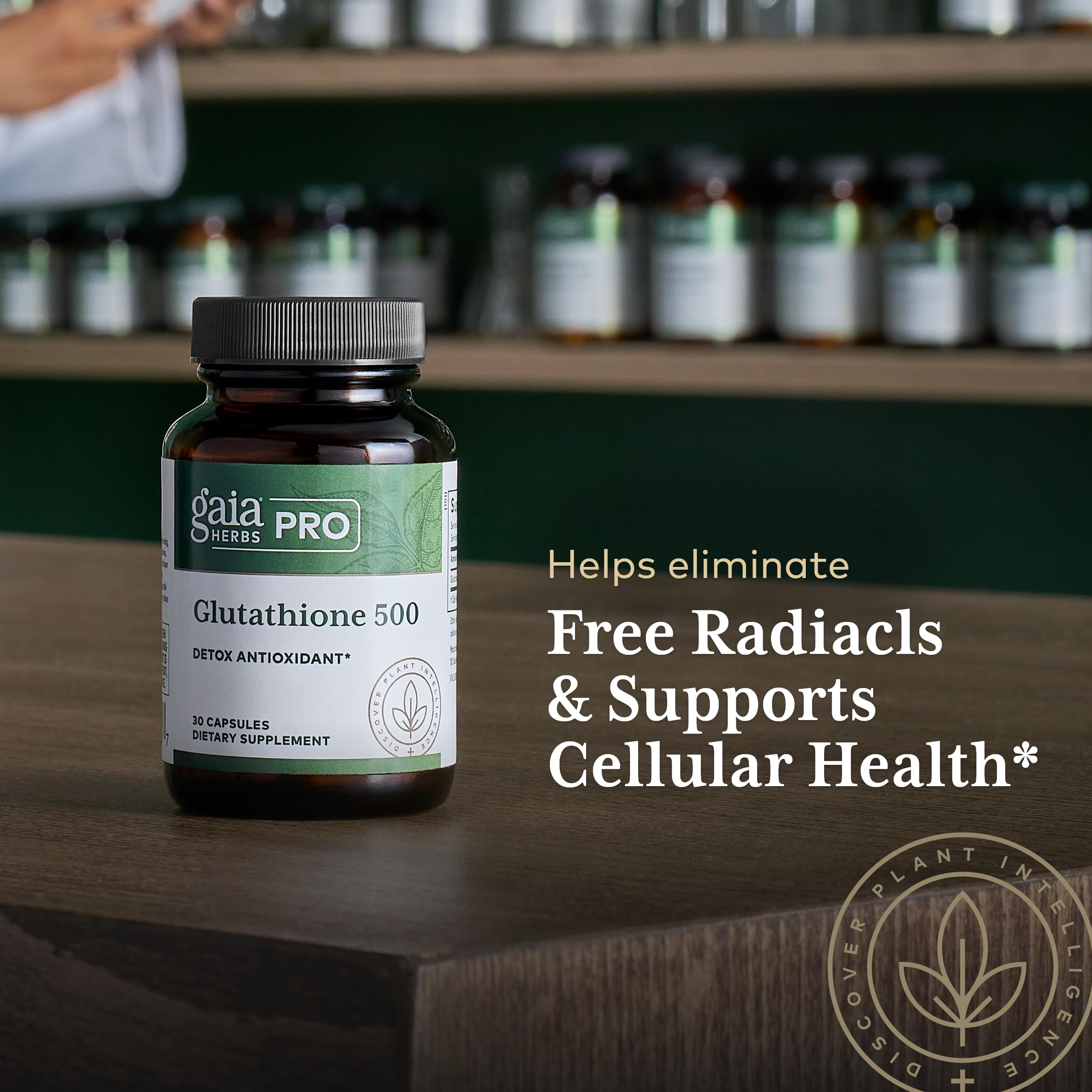 Foto 5 | Suplemento Gaia Herbs Pro Glutatión 500 30 Cápsulas - Venta Internacional.