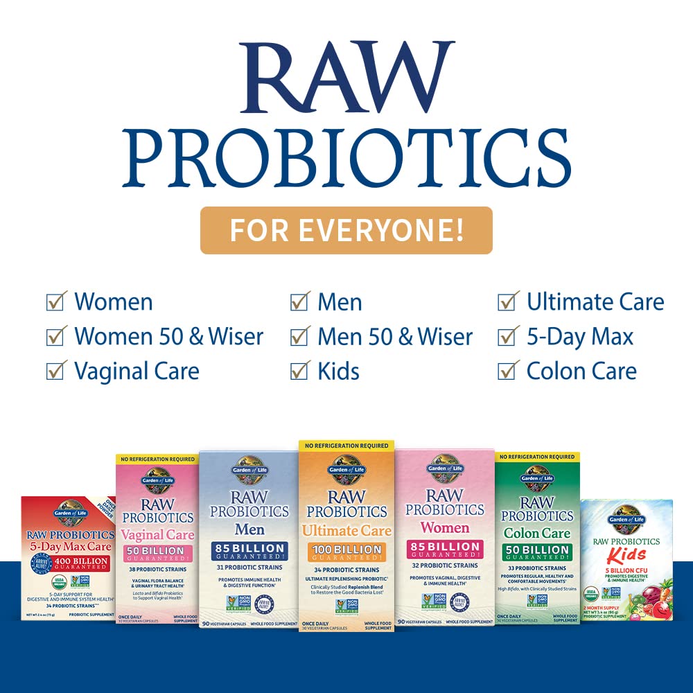 Foto 7 | Probiótico Garden Of Life Raw Kids, 5 Mil Millones De Cfu, 105 Ml - Venta Internacional.