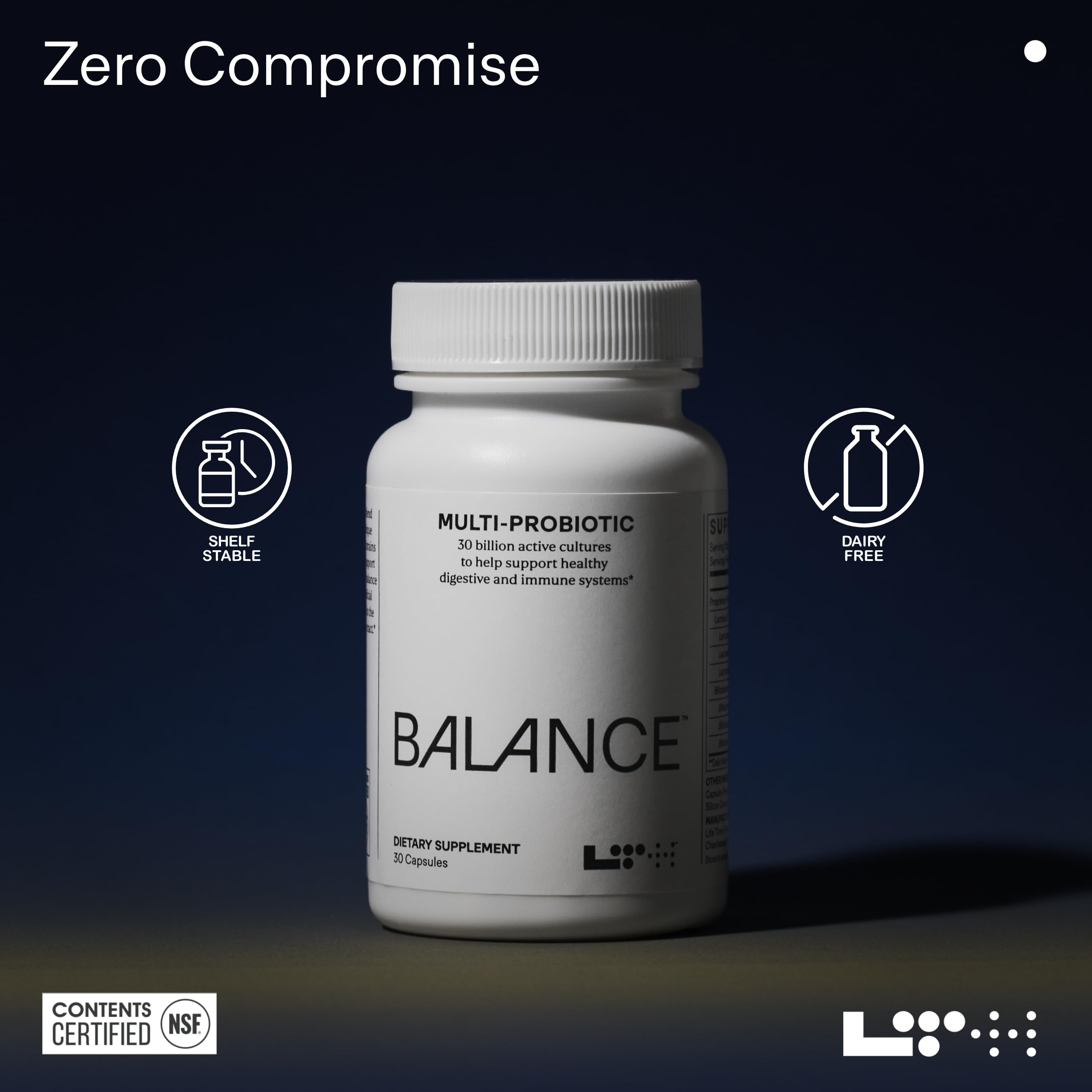 Foto 3 | Suplemento Probiótico Lth Balance Multi Pro 30b 30 Cápsulas - Venta Internacional.