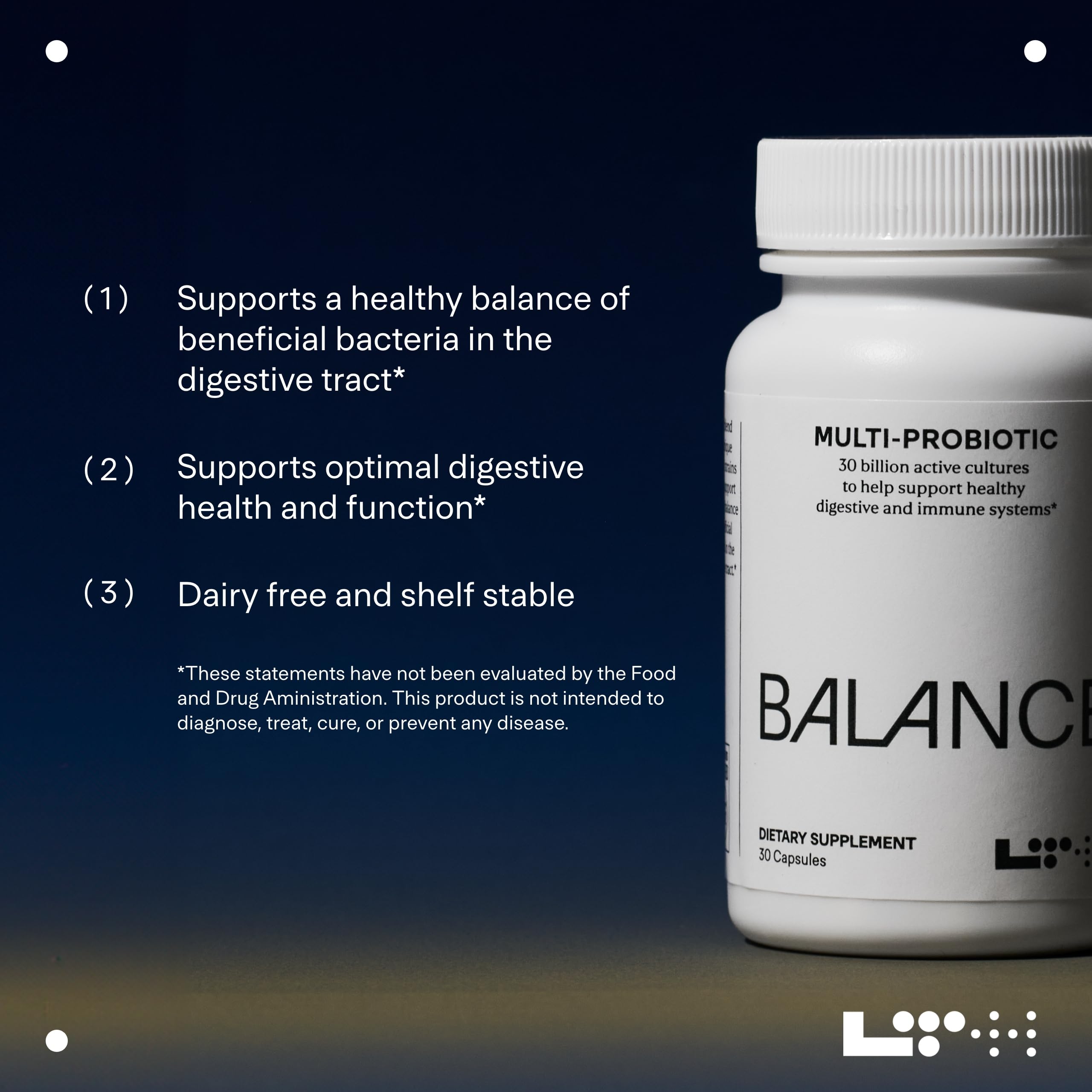 Foto 5 pulgar | Suplemento Probiótico Lth Balance Multi Pro 30b 30 Cápsulas - Venta Internacional.