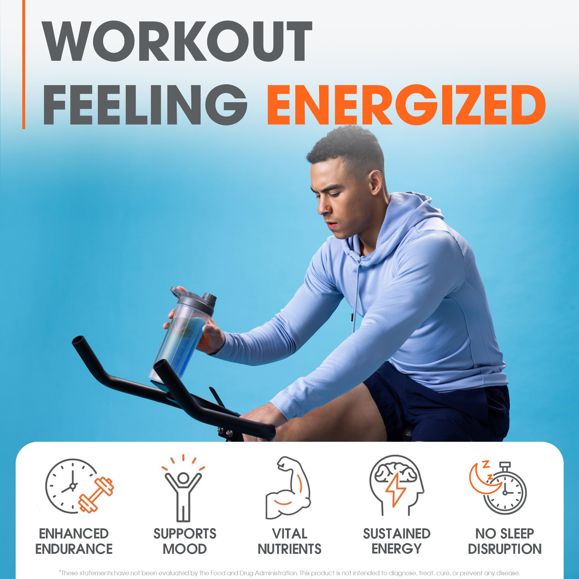 Foto 4 | Pre-workout Boosted Energy Genius Pre Sin Cafeína, 20 Porciones - Venta Internacional.