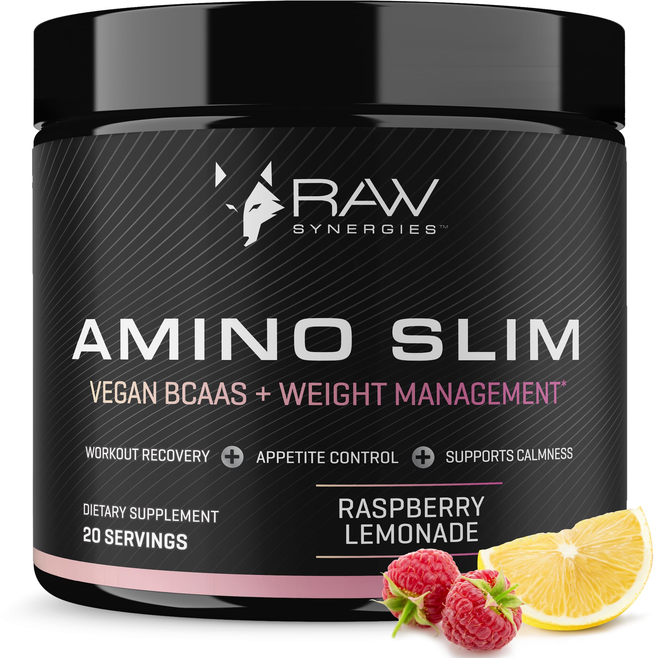 Foto 1 | Suplemento: Limonada De Frambuesa Amino Slim De Raw - Venta Internacional.