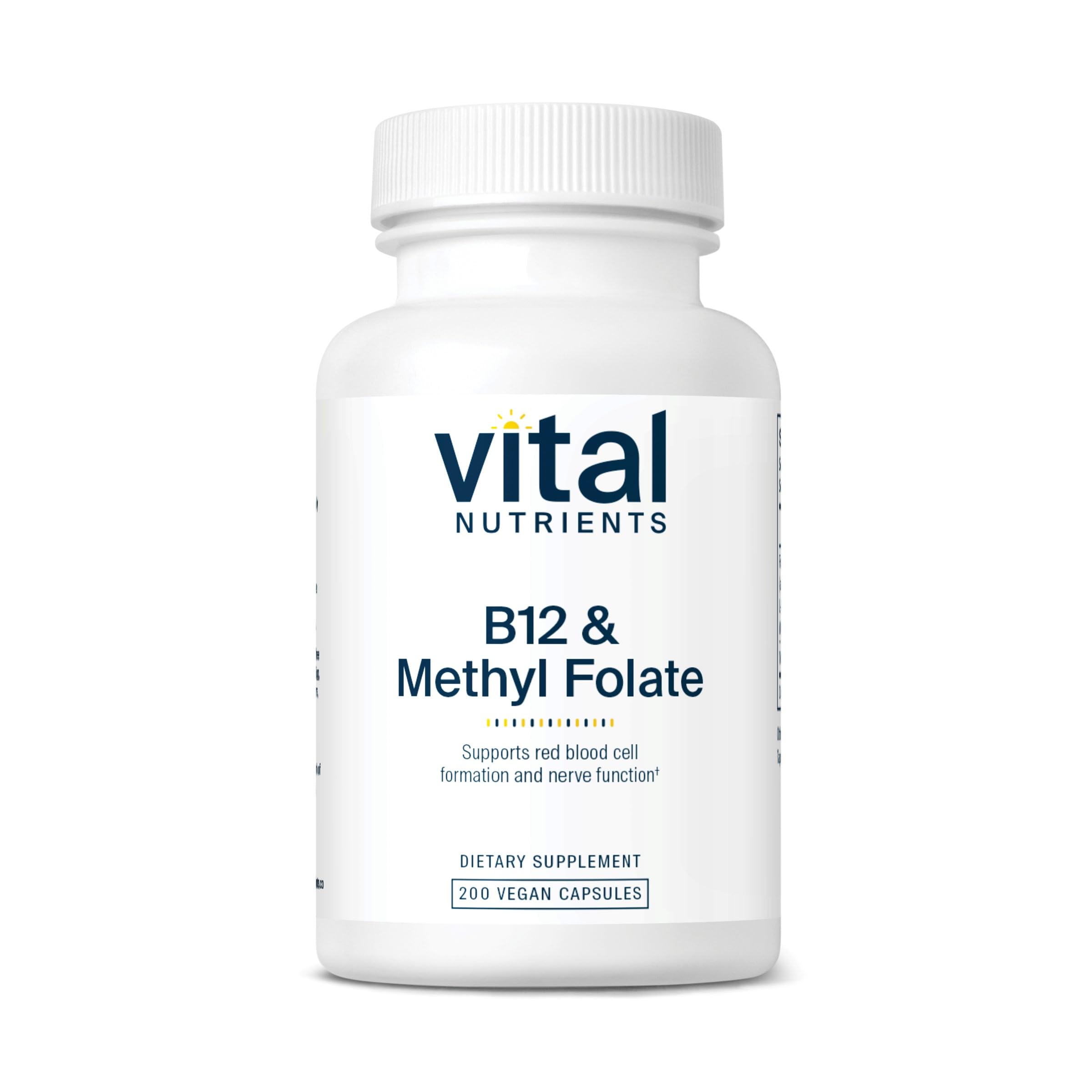 Foto 2 pulgar | Suplemento De Nutrientes Vitales Con Vitamina B12 Y Folato De Metilo 200 C - Venta Internacional.