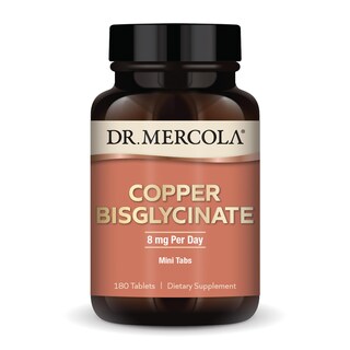 Foto 1 | Suplemento Dr. Mercola Con Bisglicinato De Cobre 8 Mg 180 Tabletas - Venta Internacional.