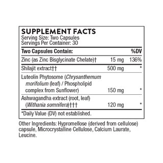 Foto 2 | Suplemento Thorne Advanced Testosterone Support 60 Cápsulas - Venta Internacional.