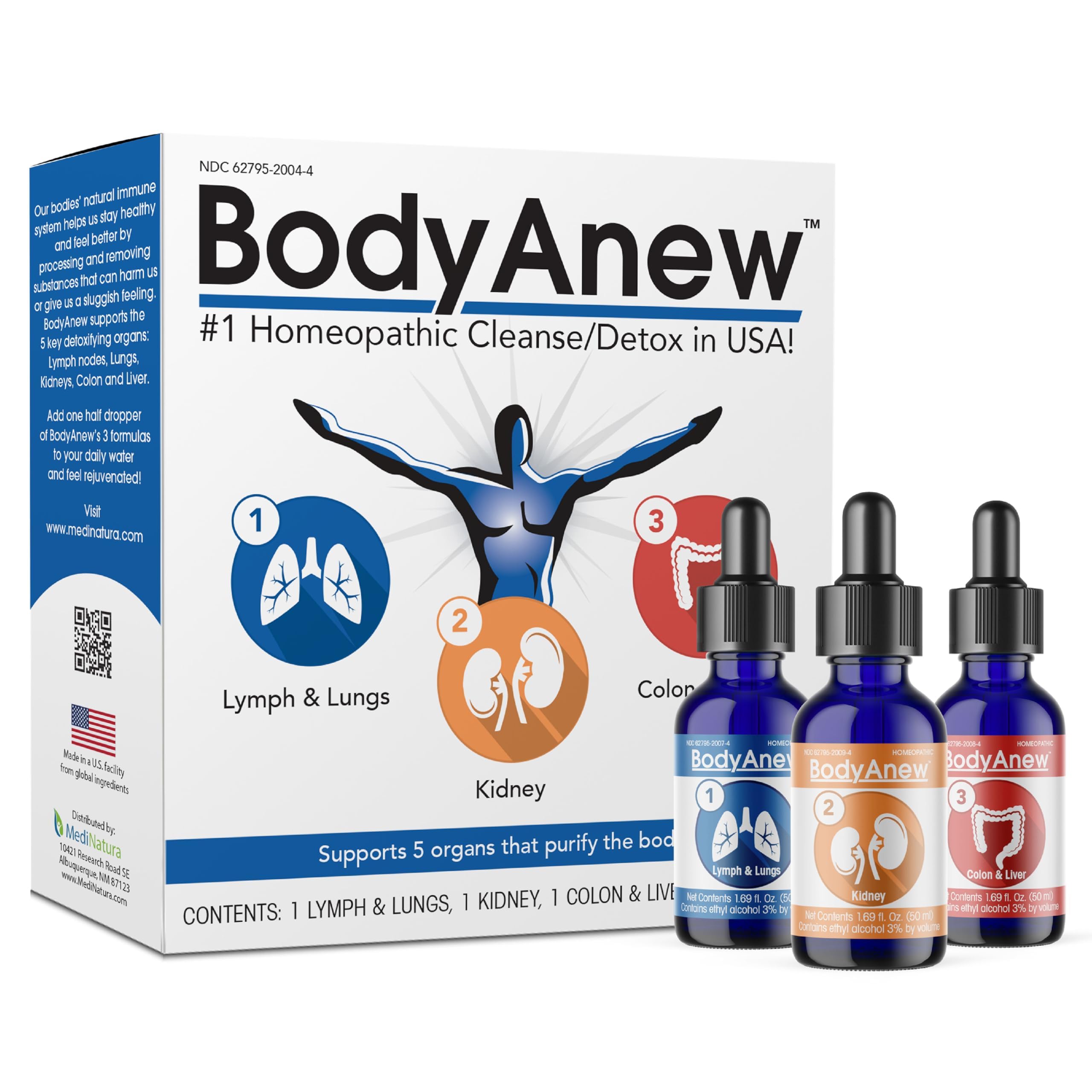 Foto 2 pulgar | Oral Drops Medinatura Body, Una Nueva Limpieza Homeopática En 3 Pasos, 150 Ml - Venta Internacional.