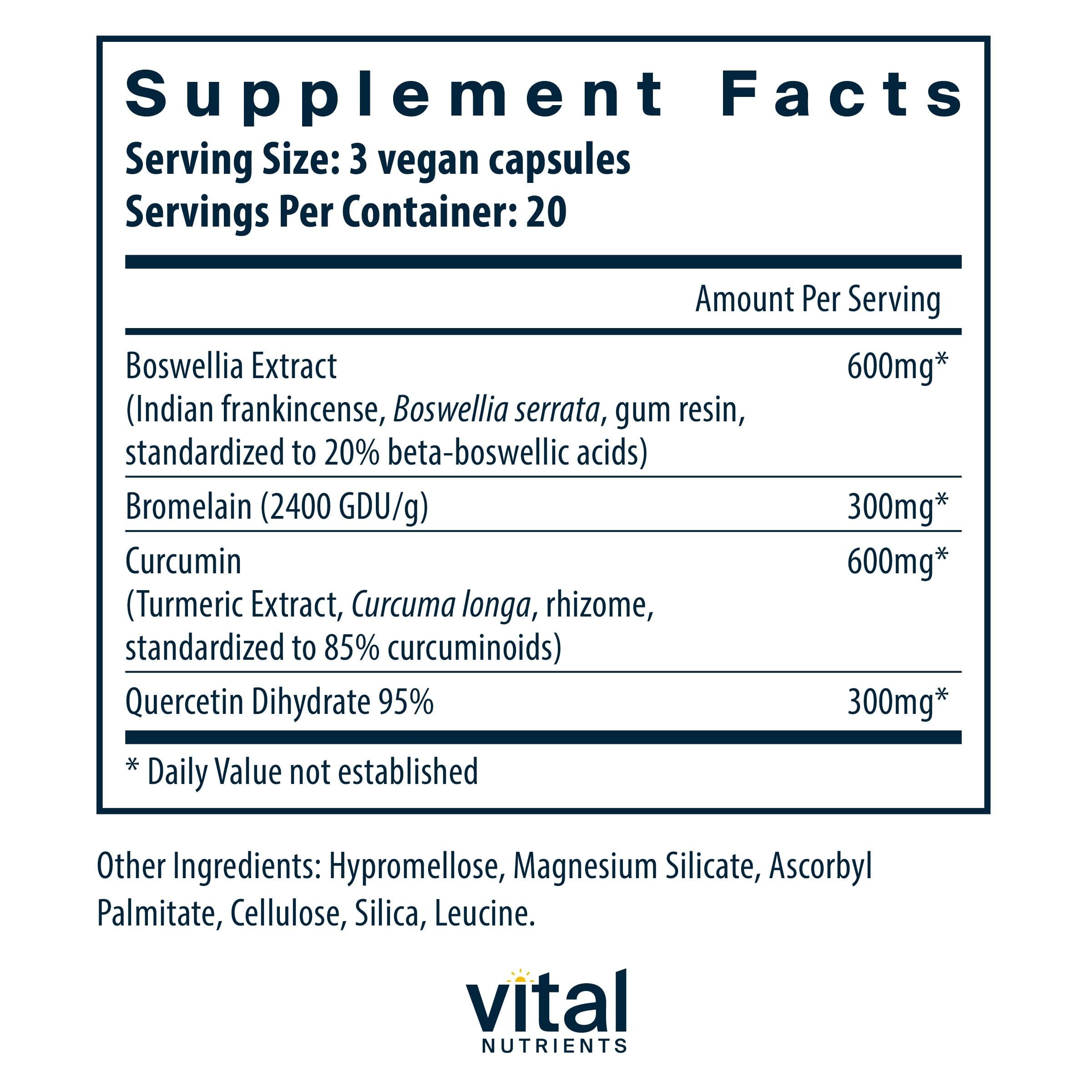 Foto 3 pulgar | Suplemento Vital Nutrients Bcq Vegan 60 Cápsulas - Venta Internacional.