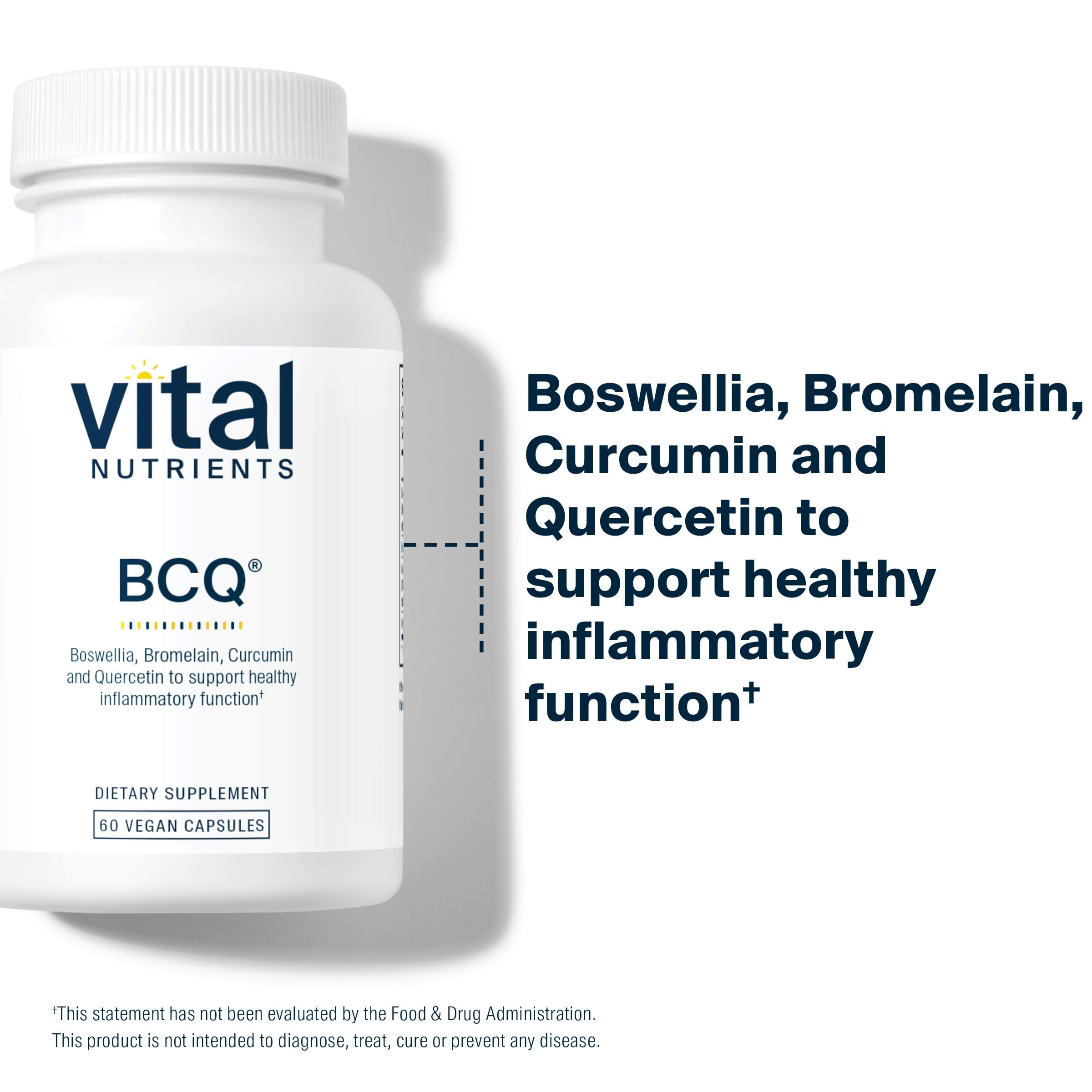Foto 4 pulgar | Suplemento Vital Nutrients Bcq Vegan 60 Cápsulas - Venta Internacional.