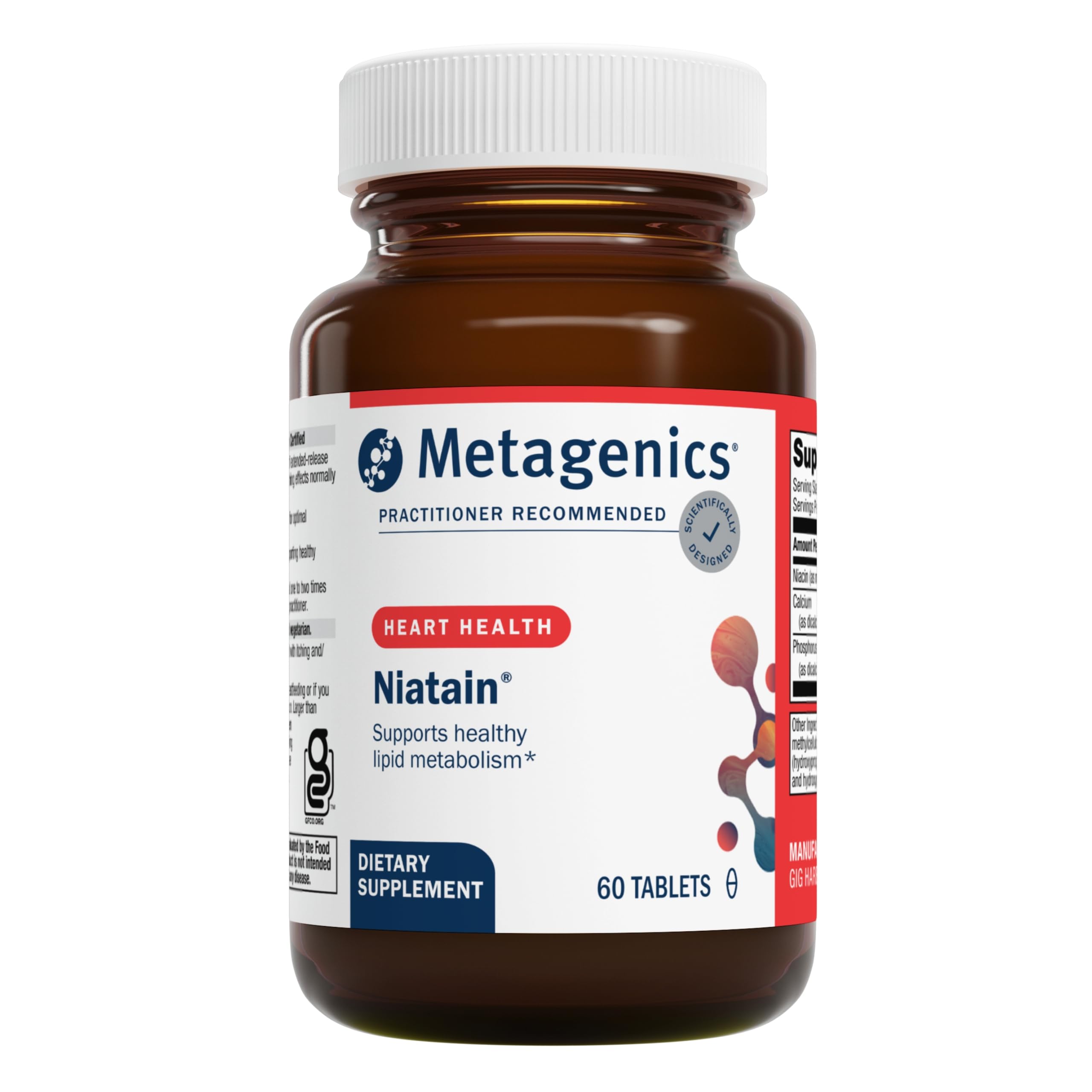 Foto 1 | Suplemento Metagenics Niatain Niacina B3 500 Mg 60 Comprimidos - Venta Internacional.