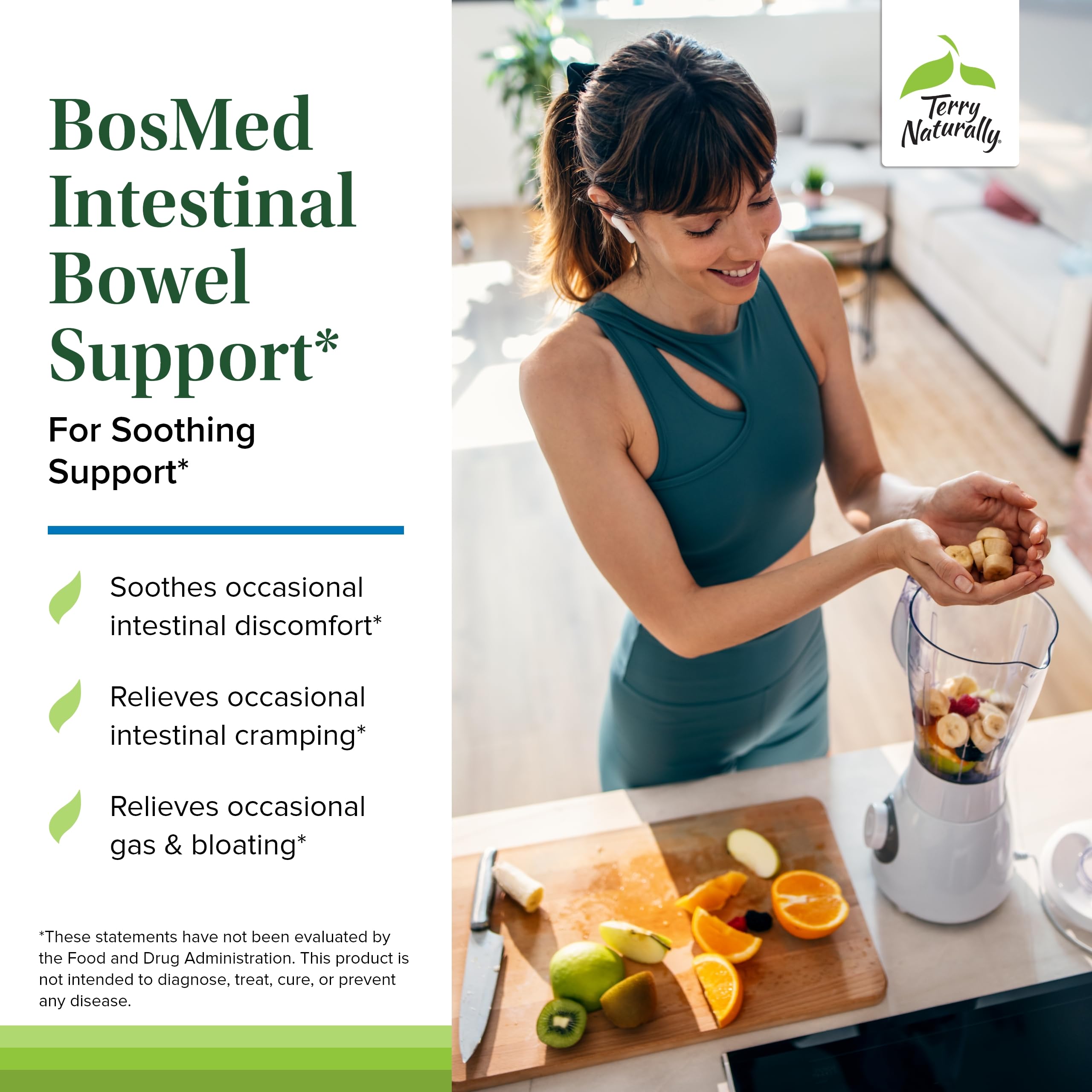 Foto 3 | Suplemento Terry Naturally Bosmed Intestinal Support - Venta Internacional.