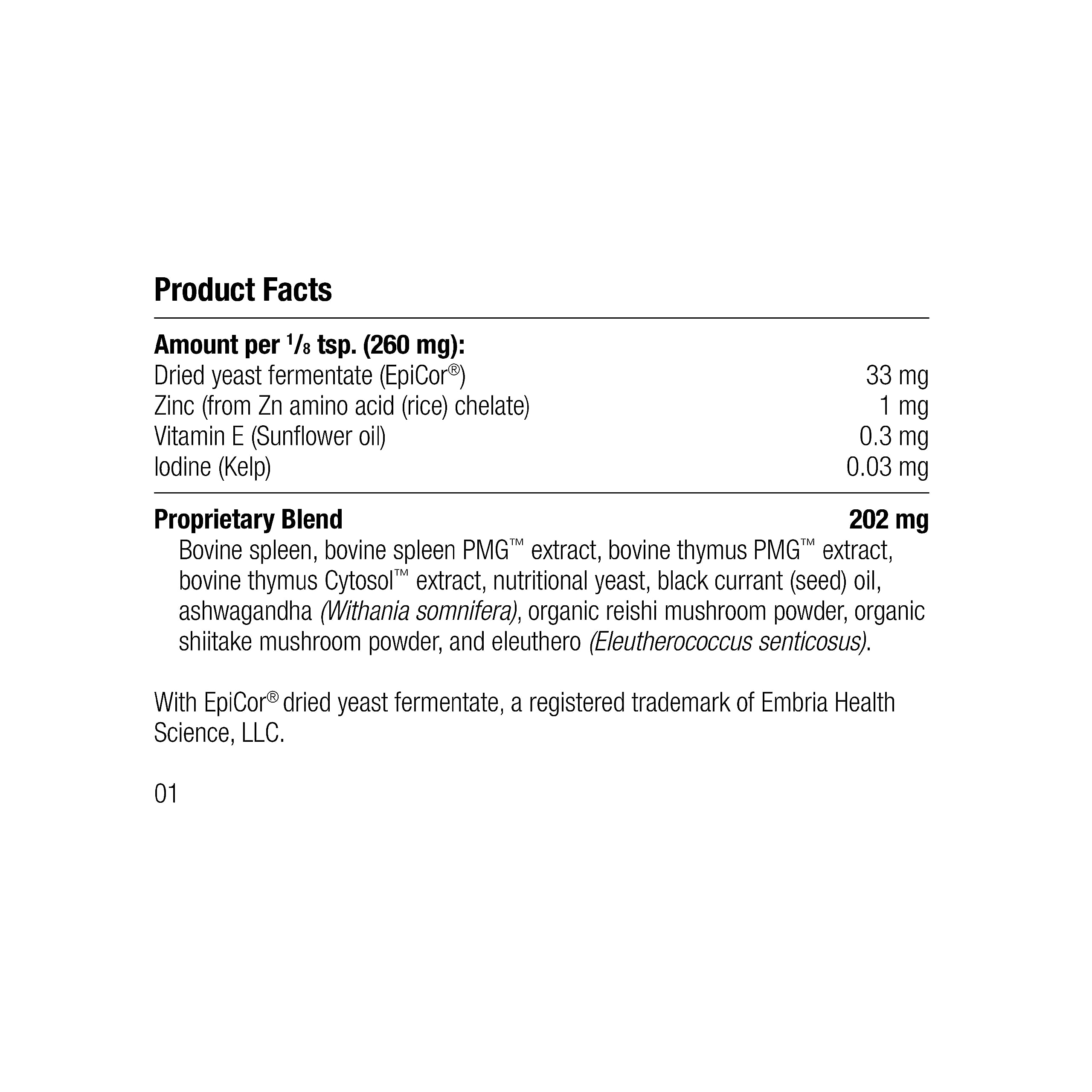Foto 2 | Suplemento Standard Process Canine Immune System 30 G - Venta Internacional.