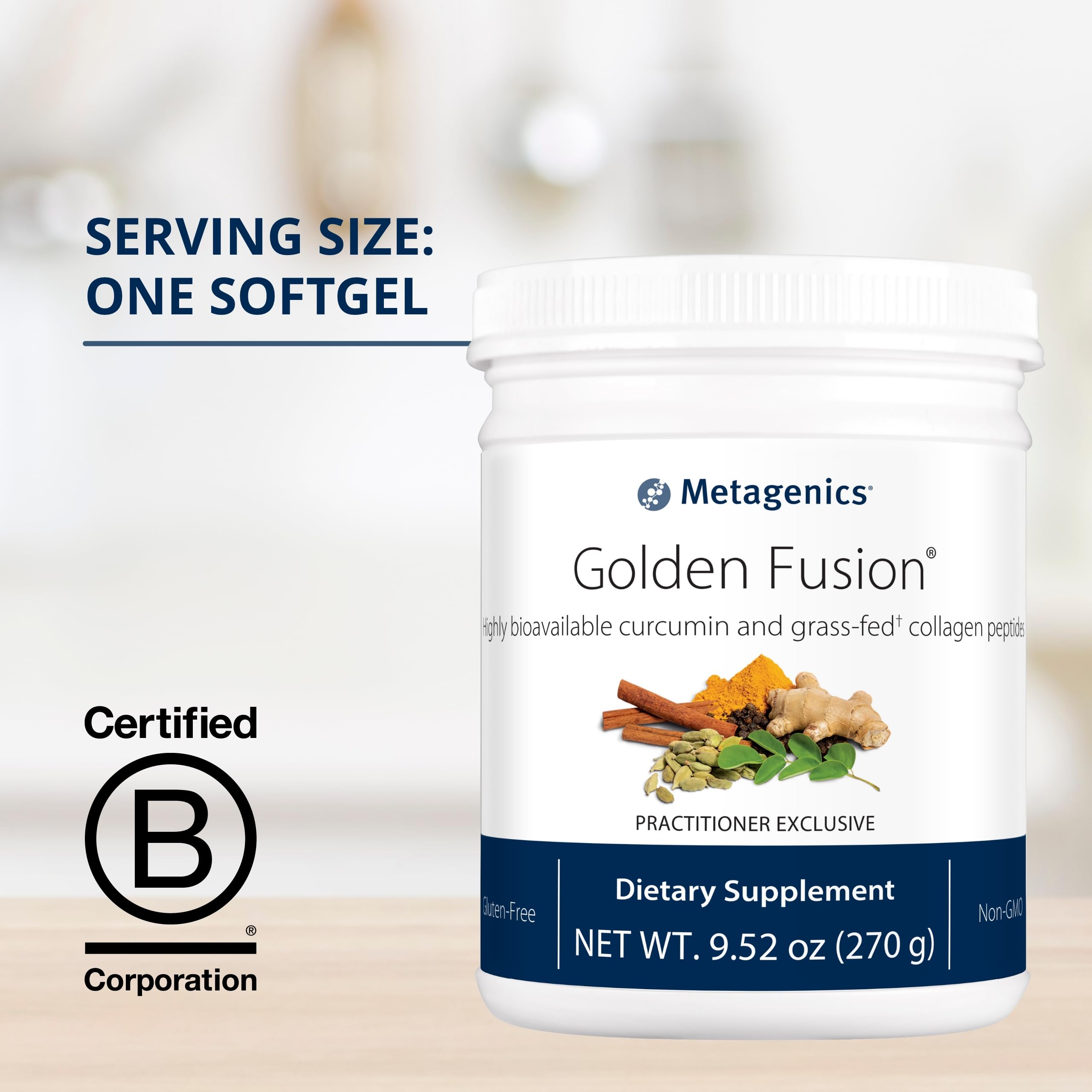 Foto 4 pulgar | Suplemento Metagenics Golden Fusion Con Curcumina 270 Ml 30 Porciones - Venta Internacional.