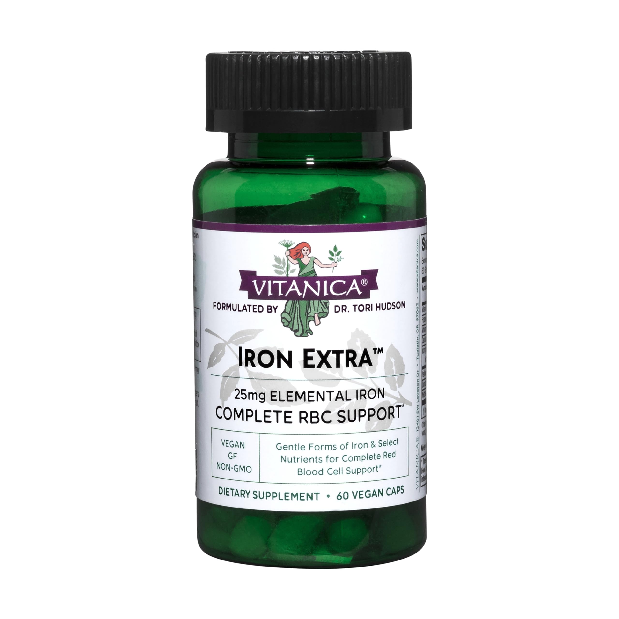 Foto 2 pulgar | Suplemento De Hierro Vitanica Iron Extra 500 Mg 60 Cápsulas - Venta Internacional.