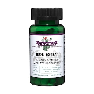 Foto 1 | Suplemento De Hierro Vitanica Iron Extra 500 Mg 60 Cápsulas - Venta Internacional.