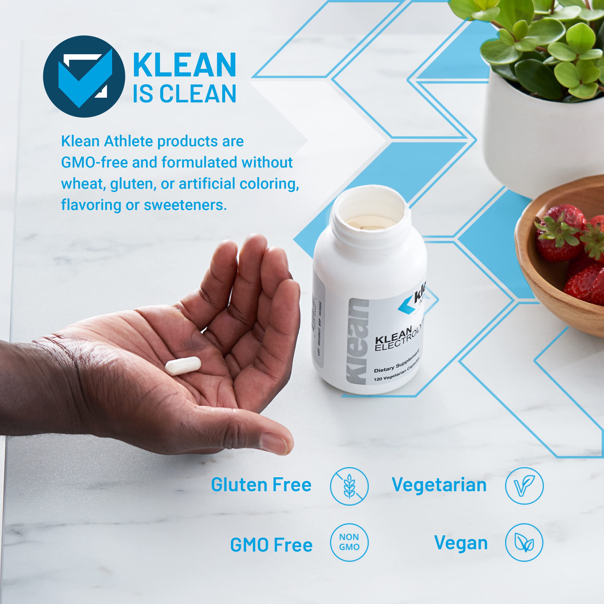 Foto 3 | Suplemento Klean Athlete Klean Electrolytes 120 Cápsulas - Venta Internacional.