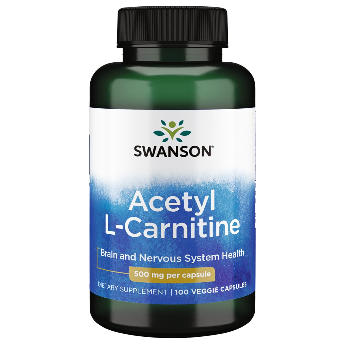 Foto 2 pulgar | Suplemento Swanson Premium Acetil L-carnitina 500 Mg 100 Cápsulas - Venta Internacional.