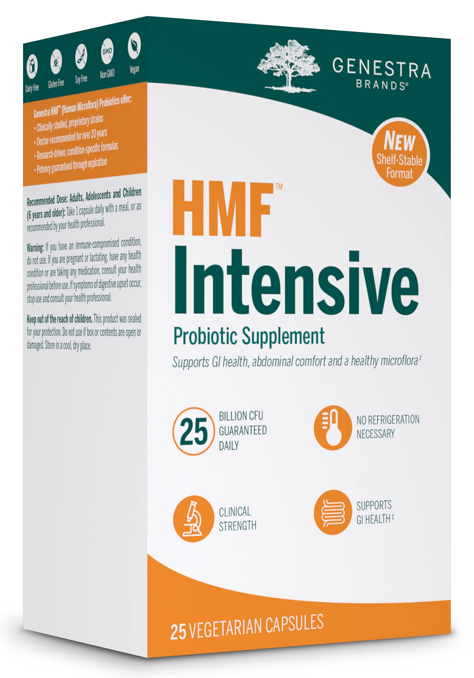 Foto 1 | Suplemento Genestra Brands Hmf Intensive, 25 Cápsulas Vegetarianas - Venta Internacional.