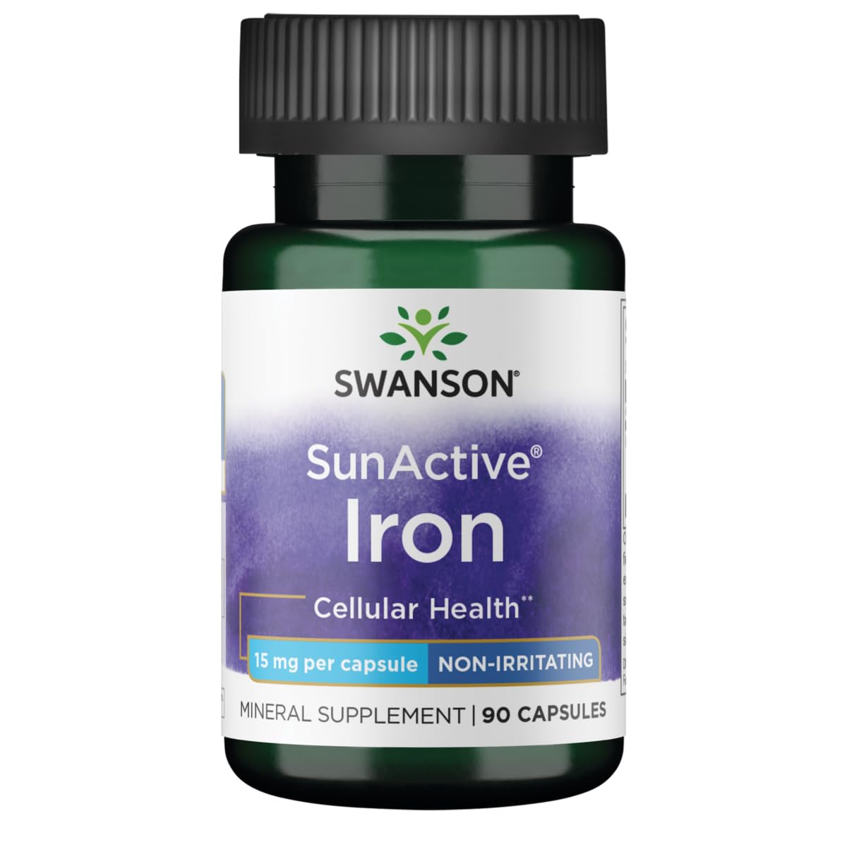 Foto 1 | Suplemento De Hierro Swanson Sunactive 15 Mg 90 Cápsulas - Venta Internacional.