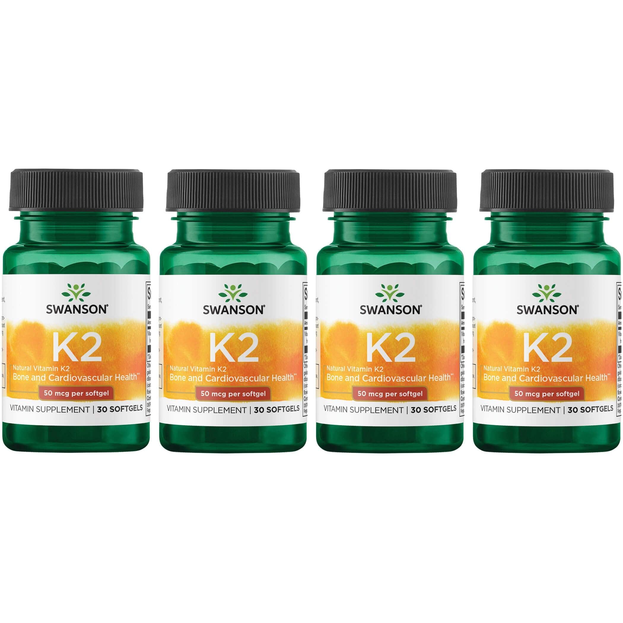 Foto 1 | Complemente La Vitamina K2 Natural De Swanson Con Nattokinasa 30 Cápsulas Blandas - Venta Internacional.