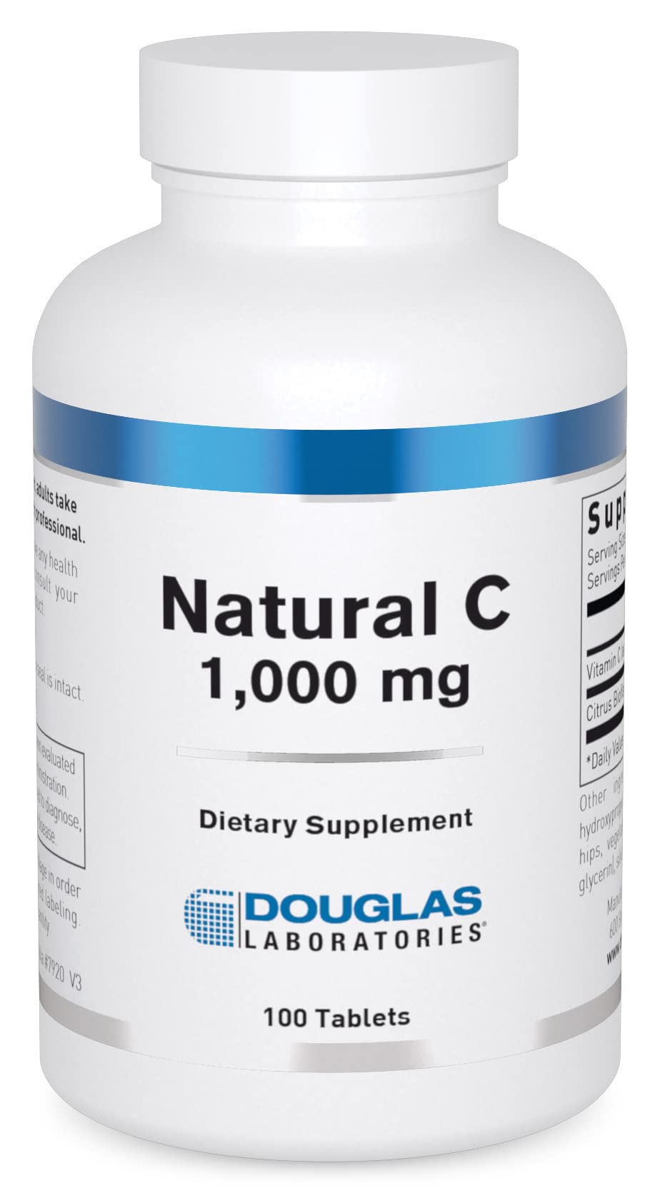 Foto 2 pulgar | Suplemento Natural C De Douglas Laboratories, 1000 Mg, 100 Comprimidos - Venta Internacional.