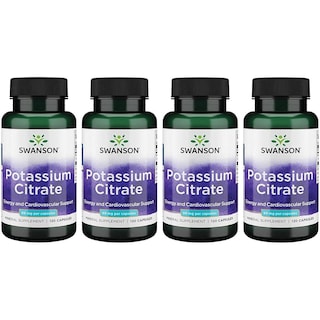Foto 1 | Suplemento Mineral De Citrato De Potasio Swanson 99 Mg 120 Cápsulas - Venta Internacional.