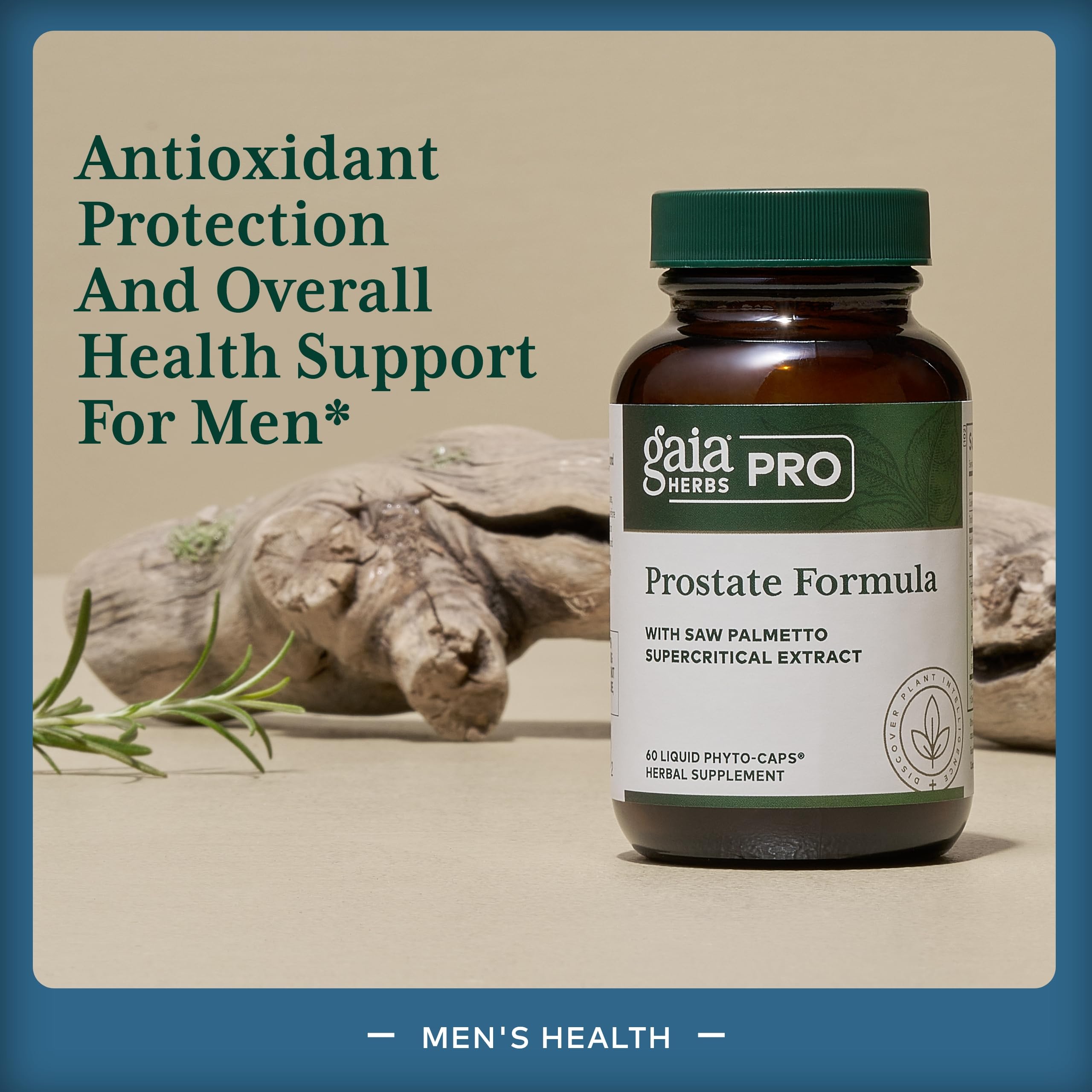 Foto 4 pulgar | Suplemento Gaia Herbs Pro Prostate Formula, 60 Fitocápsulas - Venta Internacional.