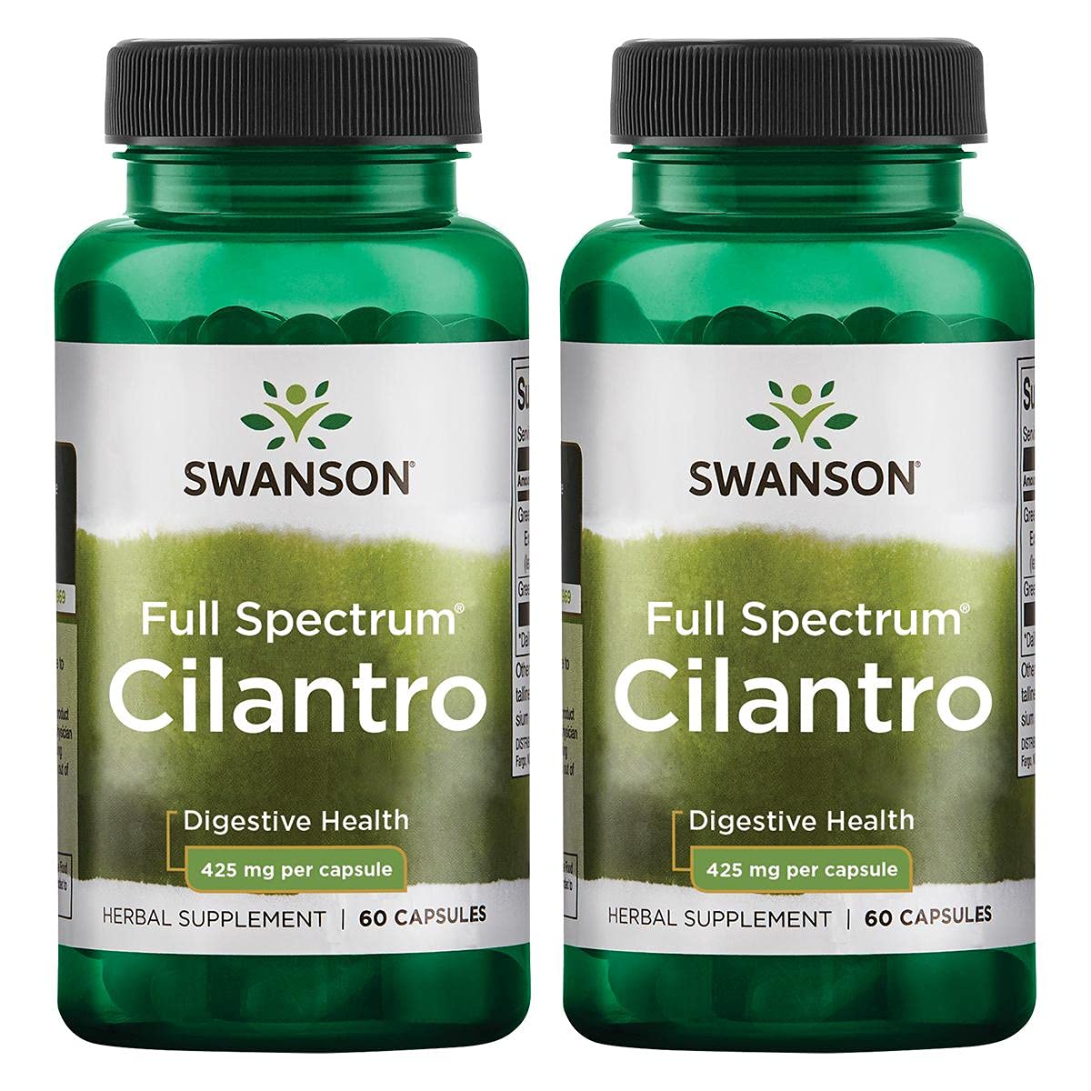 Foto 1 | Suplemento Swanson Cilantro (cilantro) 425 Mg 60 Cápsulas X 2 - Venta Internacional.