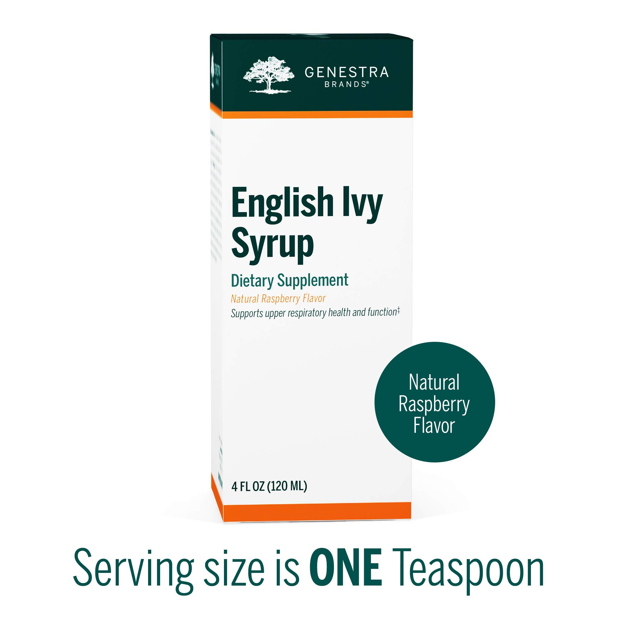 Foto 4 pulgar | Sirope Genestra Brands English Ivy Herbal, 120 Ml, Sabor A Frambuesa - Venta Internacional.