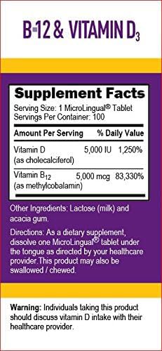 Foto 2 | Suplemento Superior Source No Shot De Metilcobalamina B-12, 5000 Mcg Con D3, 5000 Ui - Venta Internacional.