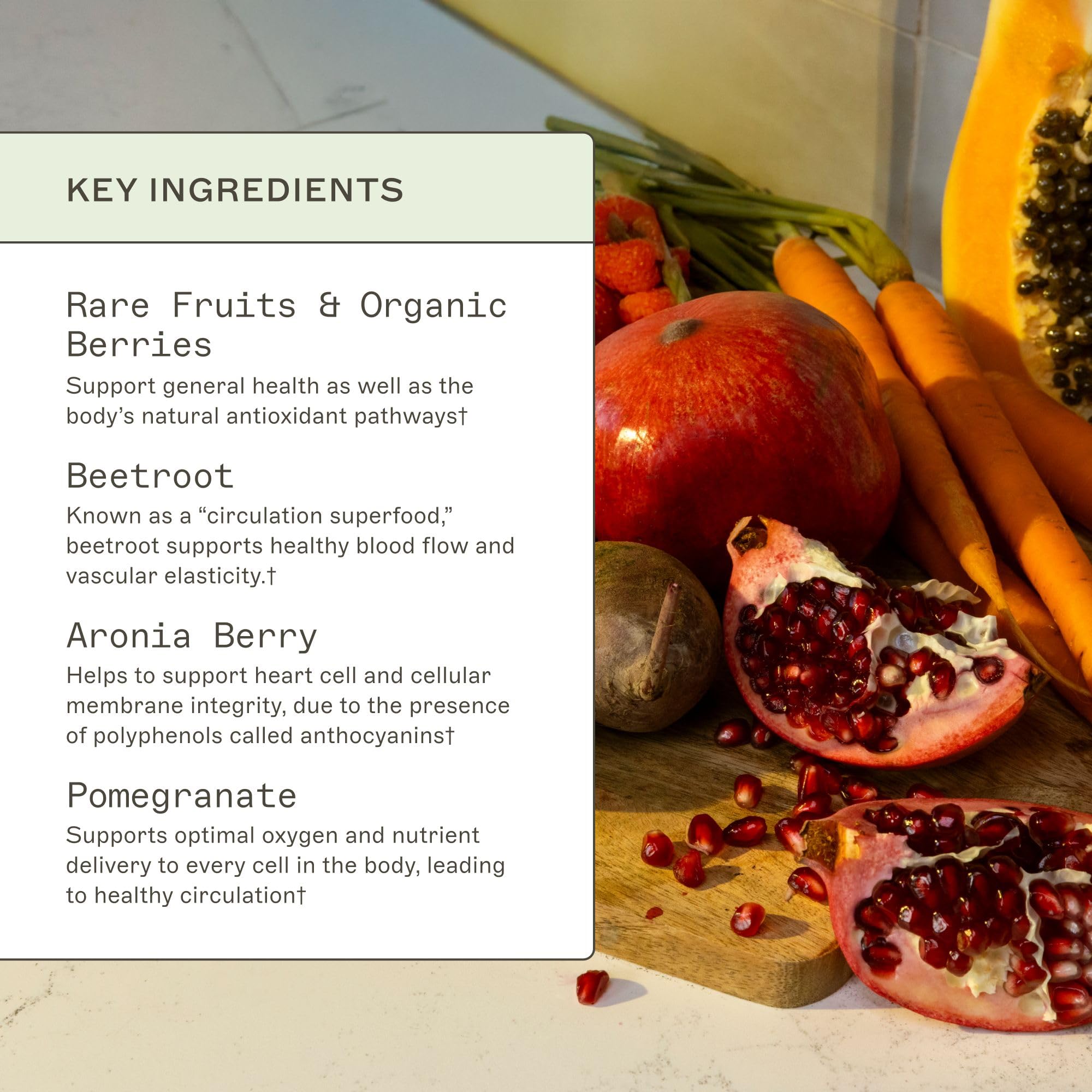 Foto 3 | Superalimento En Polvo Dr. Amy Myers Organic Reds, 30 Porciones - Venta Internacional.