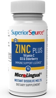 Foto 3 | Suplemento Superior Source Zinc Plus Con Vitamina C, D3, 90 Tabletas - Venta Internacional.
