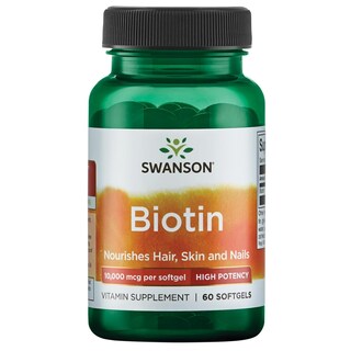 Foto 1 | Suplemento De Vitamina Biotina Swanson Super Strength De 10000 Mcg - Venta Internacional.