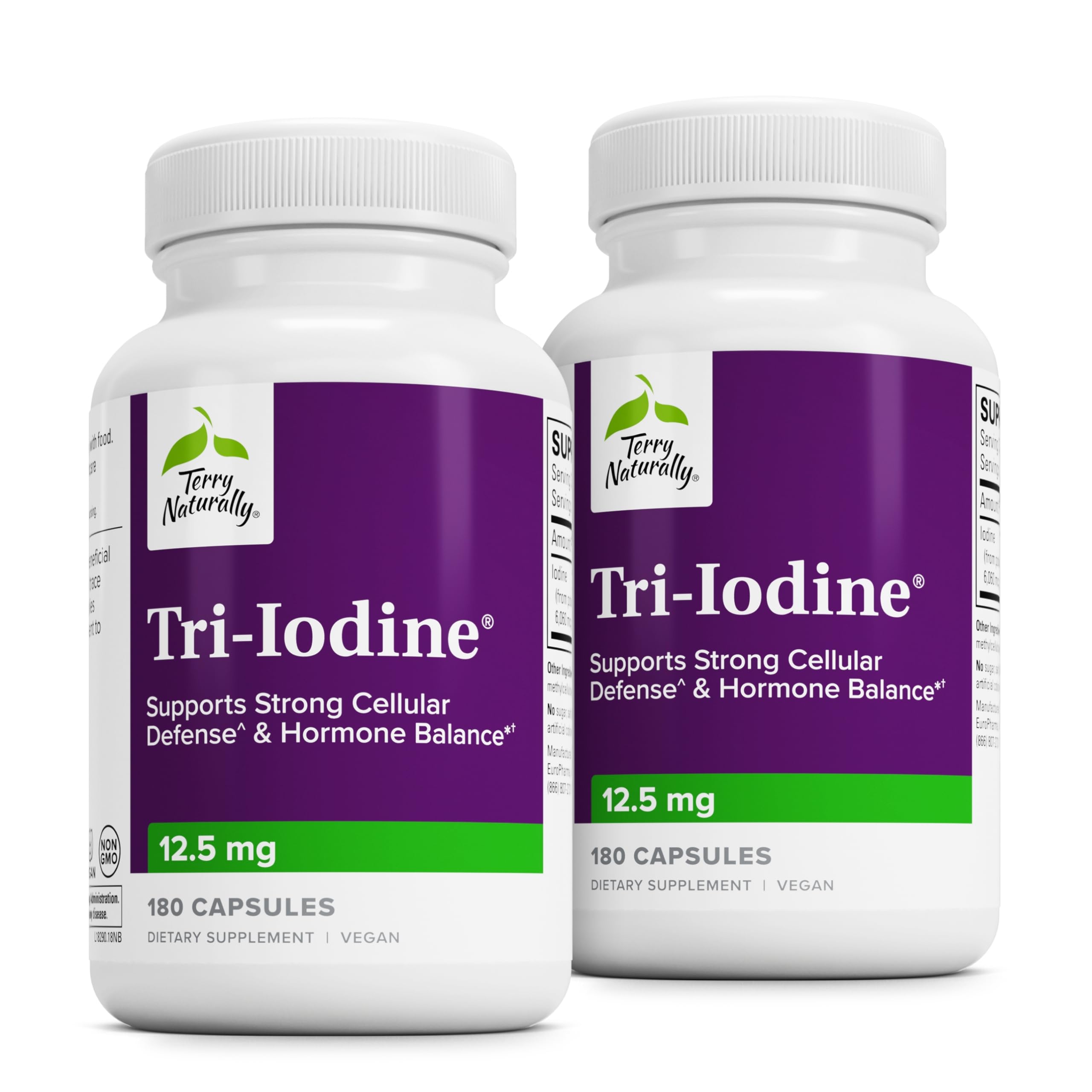 Foto 1 | Suplemento Terry Naturally Tri-yodine 12,5 Mg 180 Cápsulas - Venta Internacional.