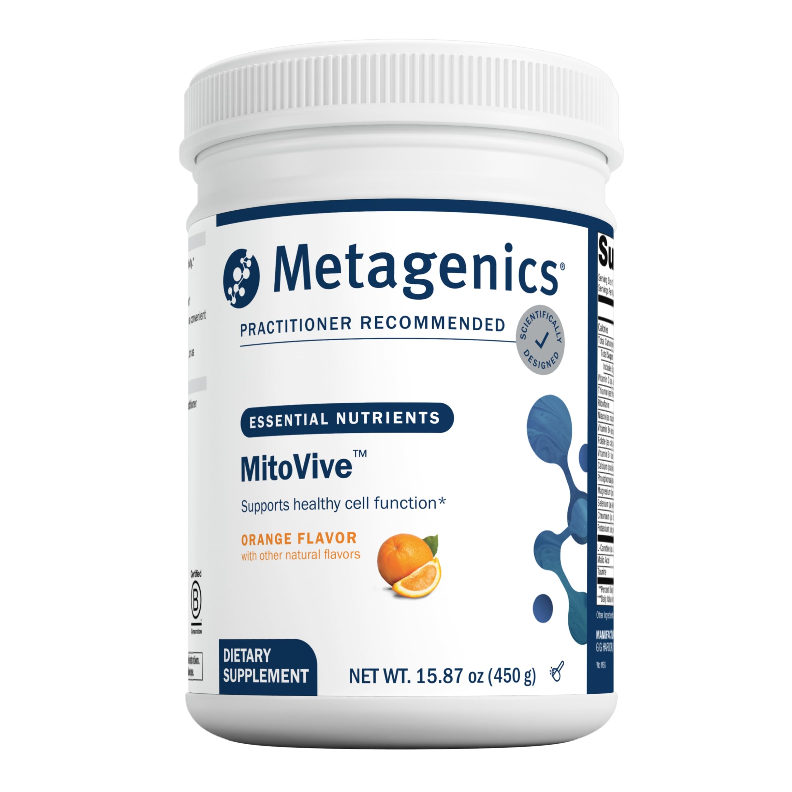 Foto 1 | Suplemento Metagenics Mitovive Mitocondria Balance 450 G - Venta Internacional.