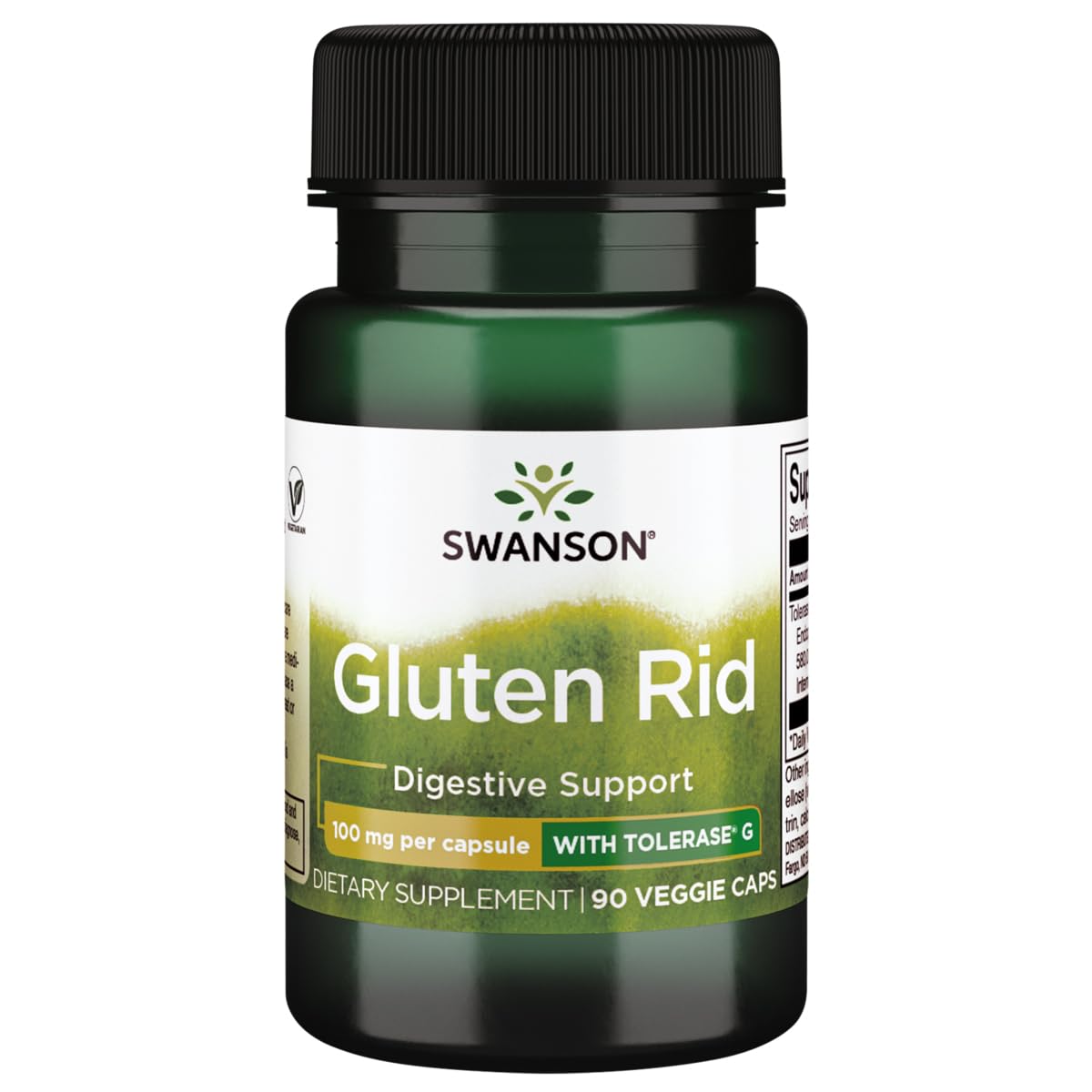 Foto 1 | Suplemento Swanson Ultra Gluten Rid Con Tolerase G 100 Mg 90 C - Venta Internacional.