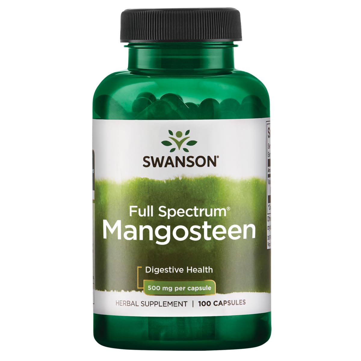 Foto 2 pulgar | Suplemento Swanson Full Spectrum Mangostán 500 Mg 100 Cápsulas - Venta Internacional.