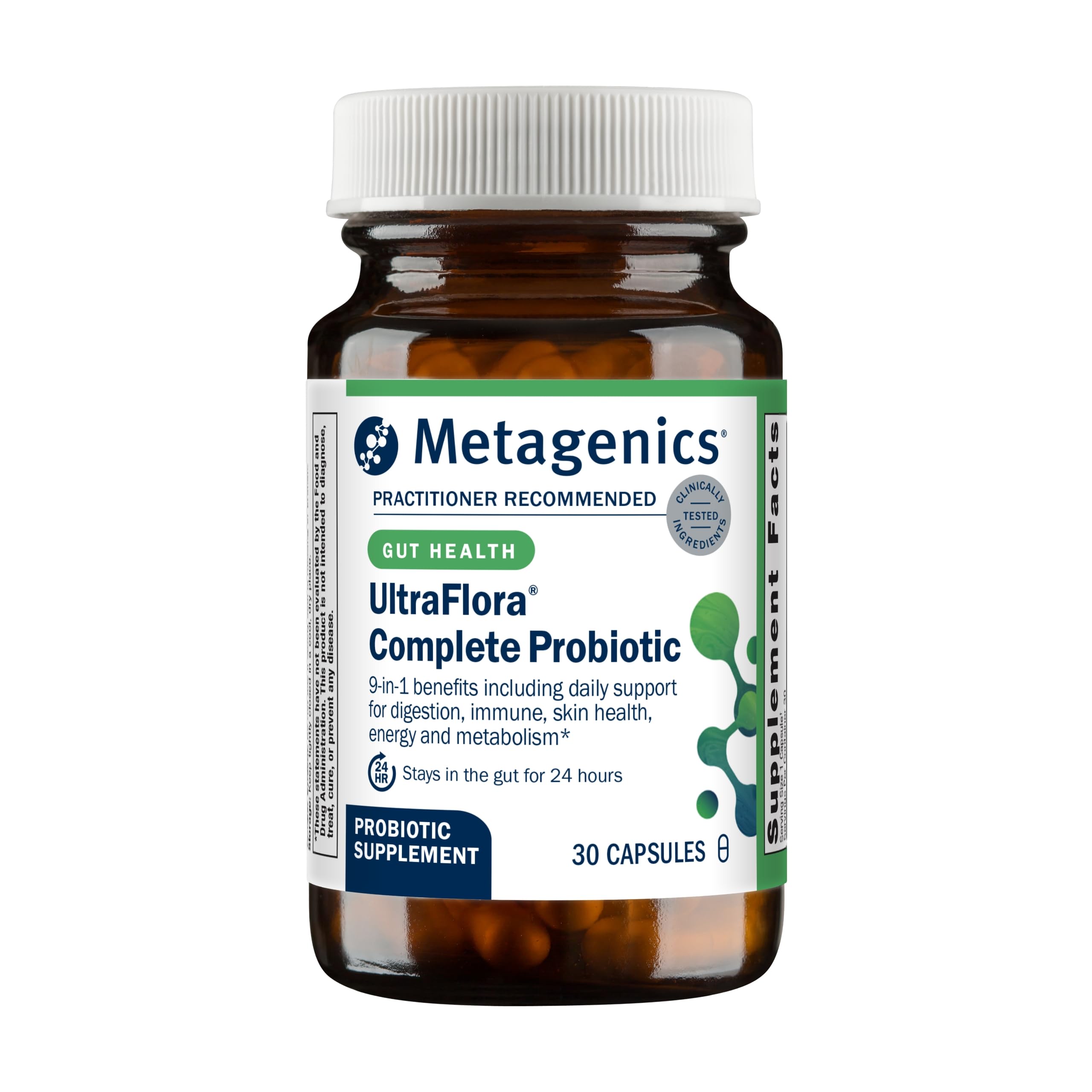 Foto 1 | Suplemento Metagenics Ultraflora Complete Probiótico 30 Cápsulas - Venta Internacional.